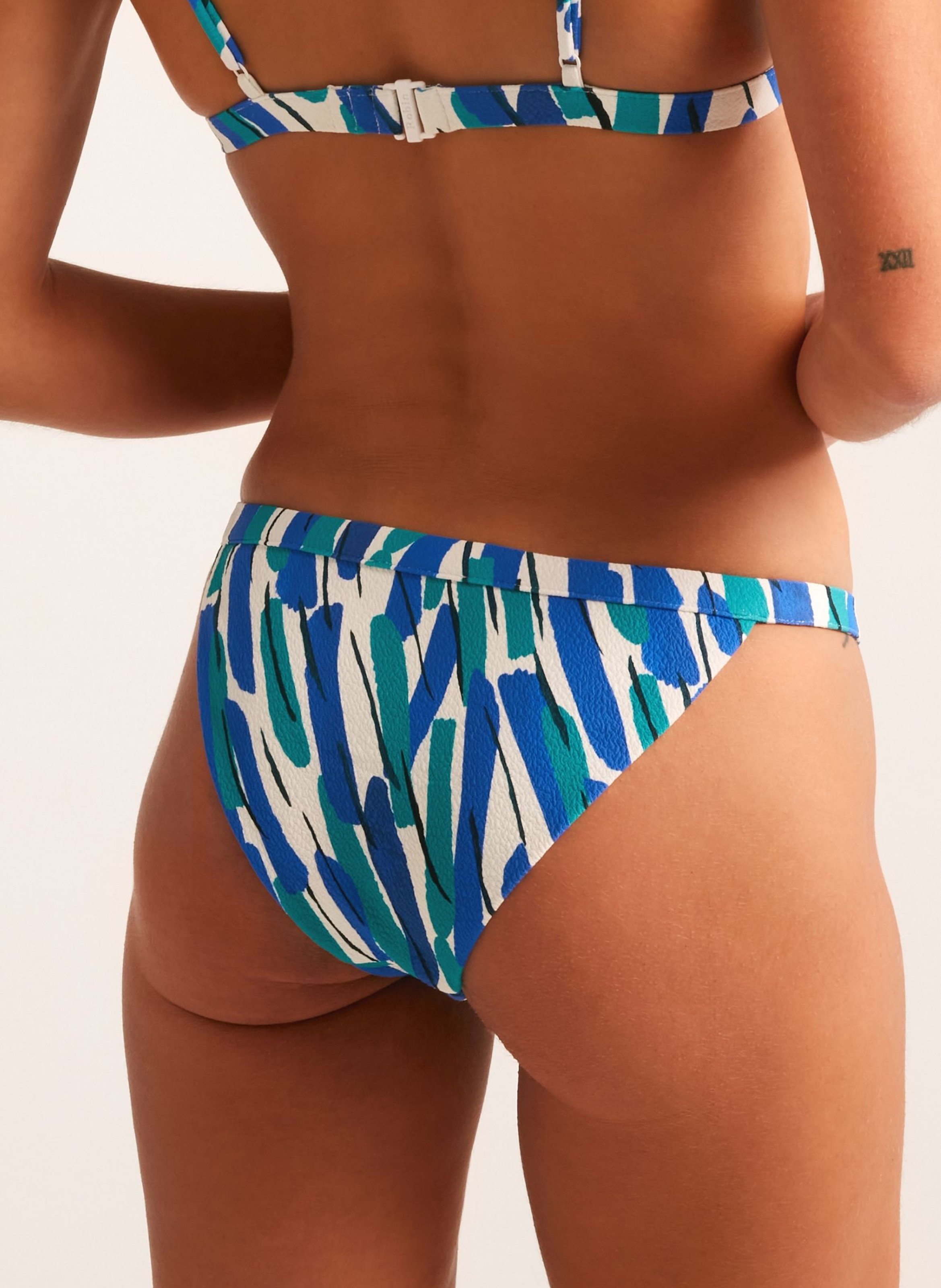 Bas de maillot de bain imprimé ROBIN COLLECTION Multicolore