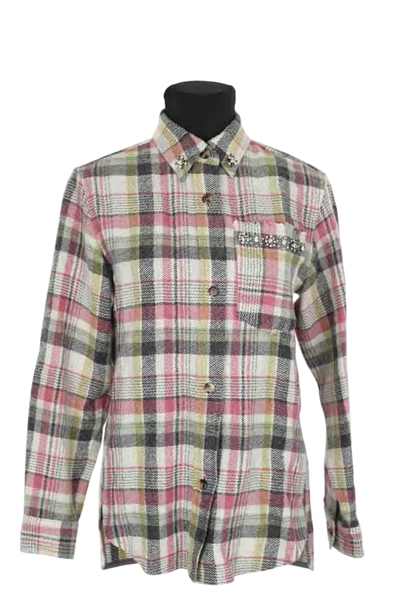 Linen overshirt ISABEL MARANT - Seconde Main Pink