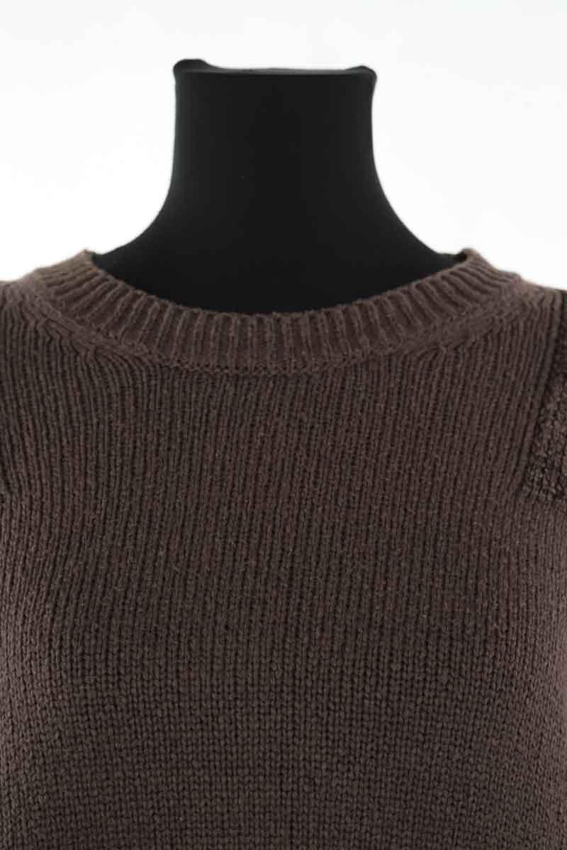 Wool sweater MONCLER - Seconde Main Brown