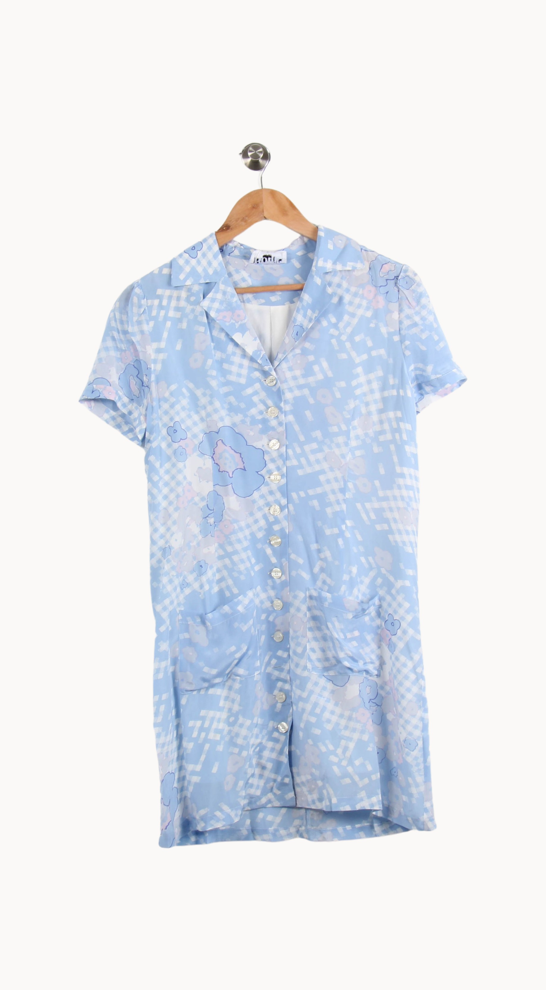 Midi dress ROUJE - Seconde Main Blue