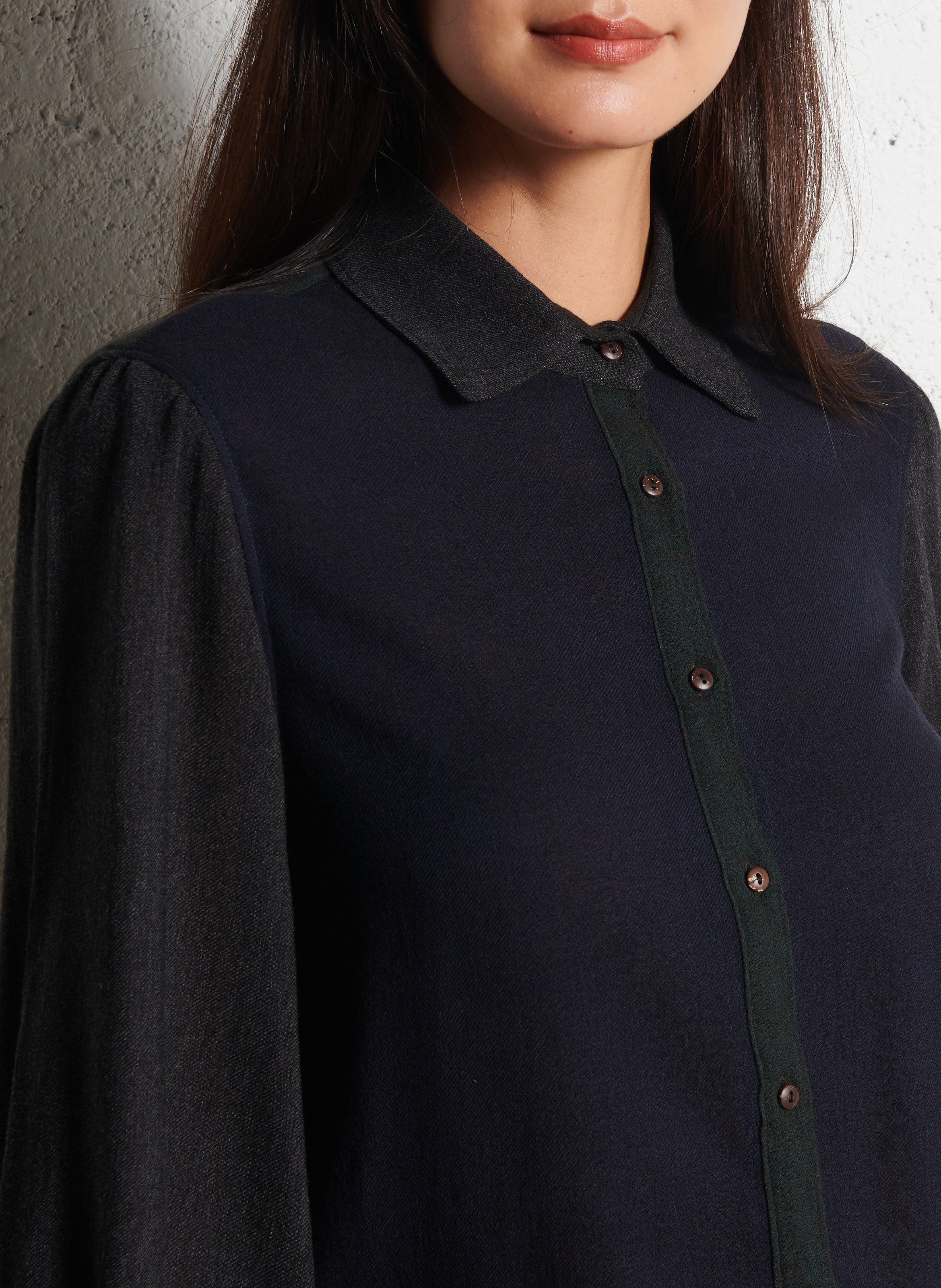 Straight shirt DIEGA Grey