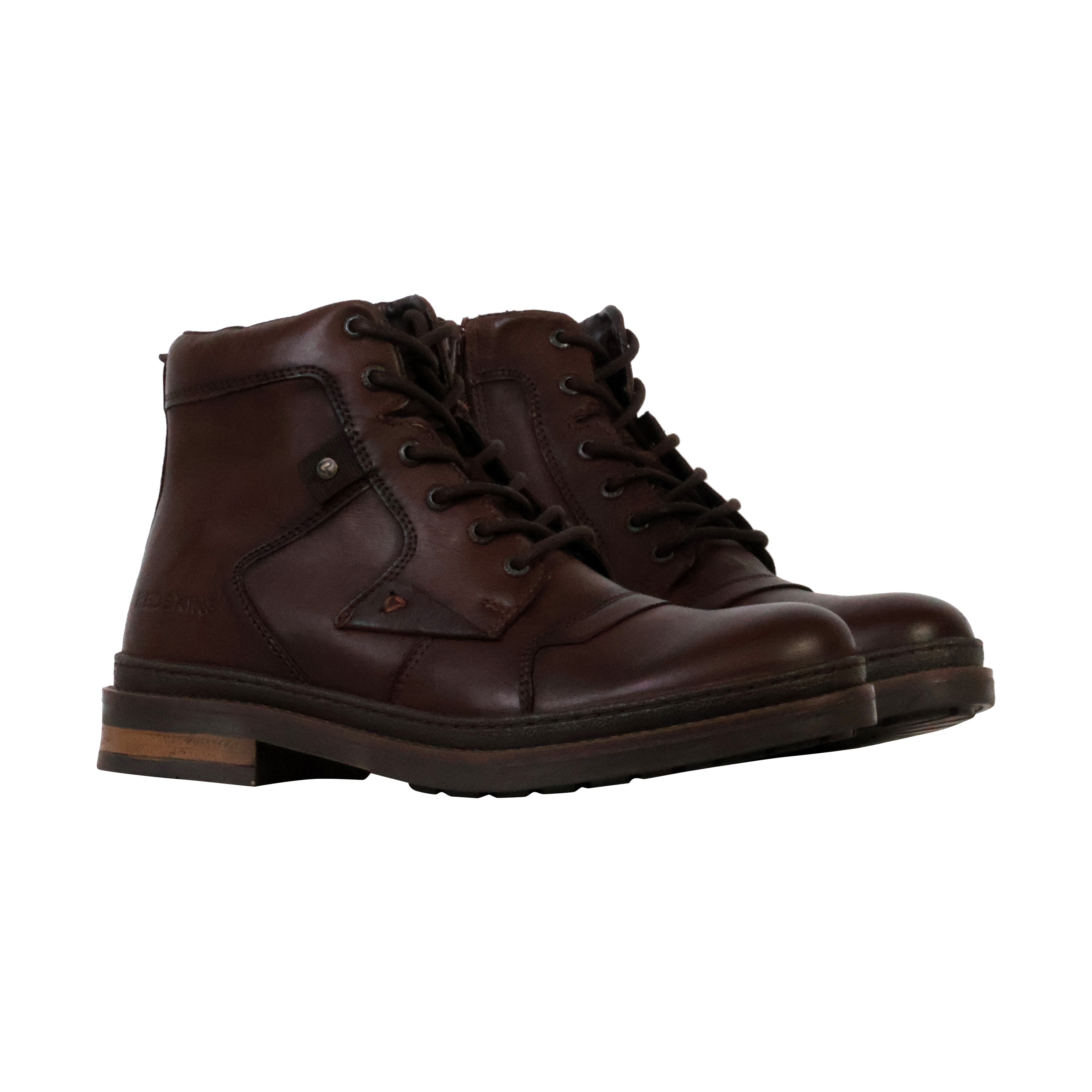 Triumph leather ankle boots REDSKINS Brown