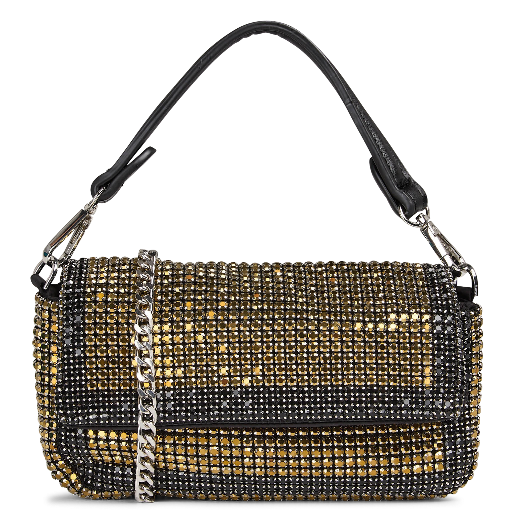 Mini clutch met strass AU PRINTEMPS PARIS
