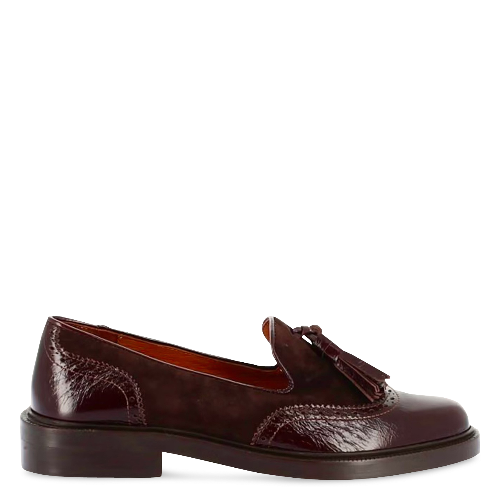 Gaylor patent leather moccasins JONAK Brown