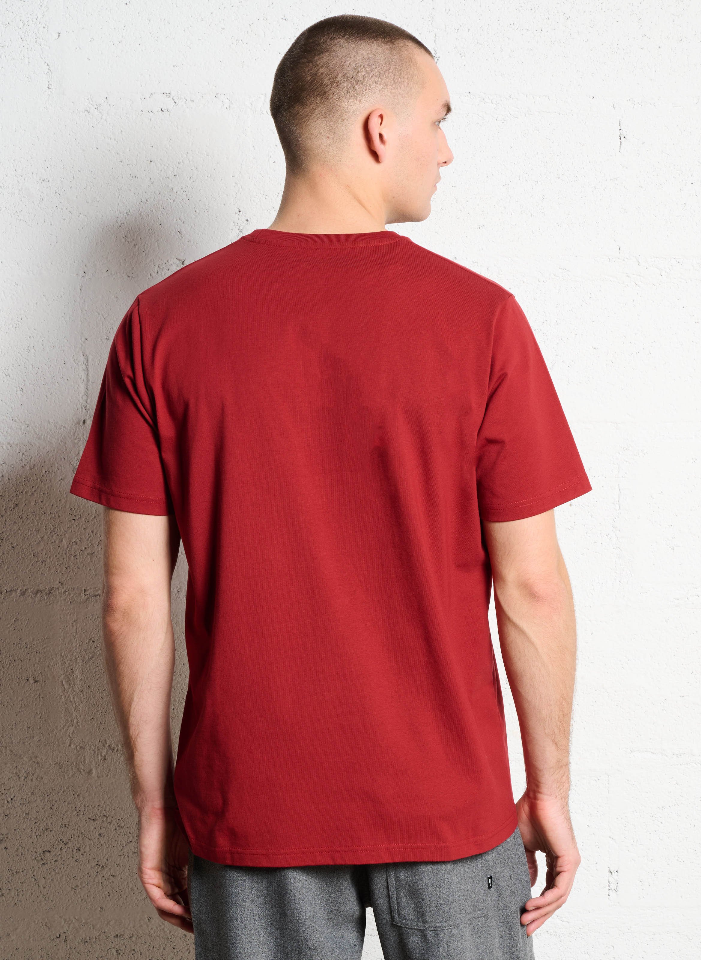Tee-shirt oversize en coton bio CHEVIGNON Rouge
