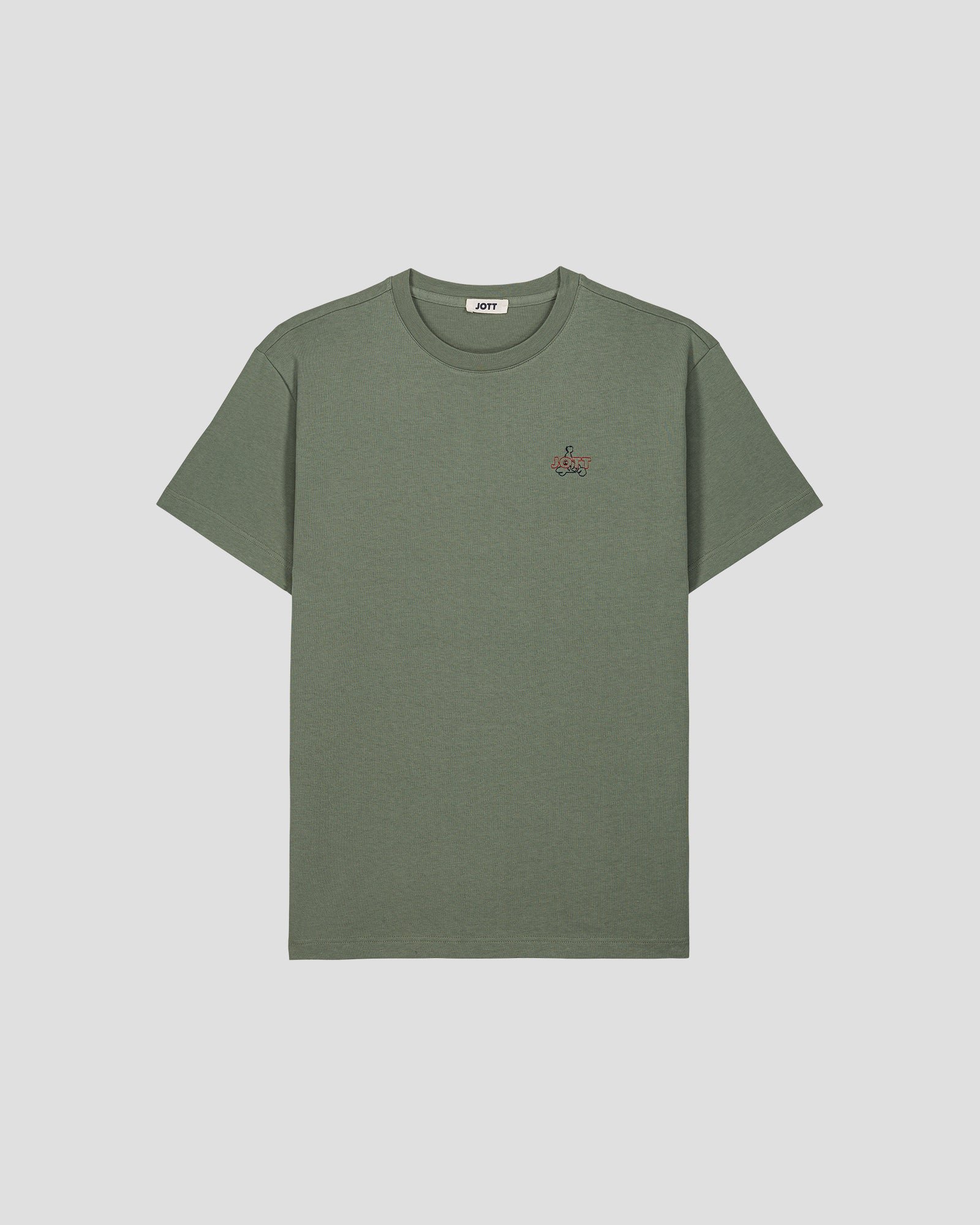 <p>T-shirt round neck unisex lipe</p> JOTT Green