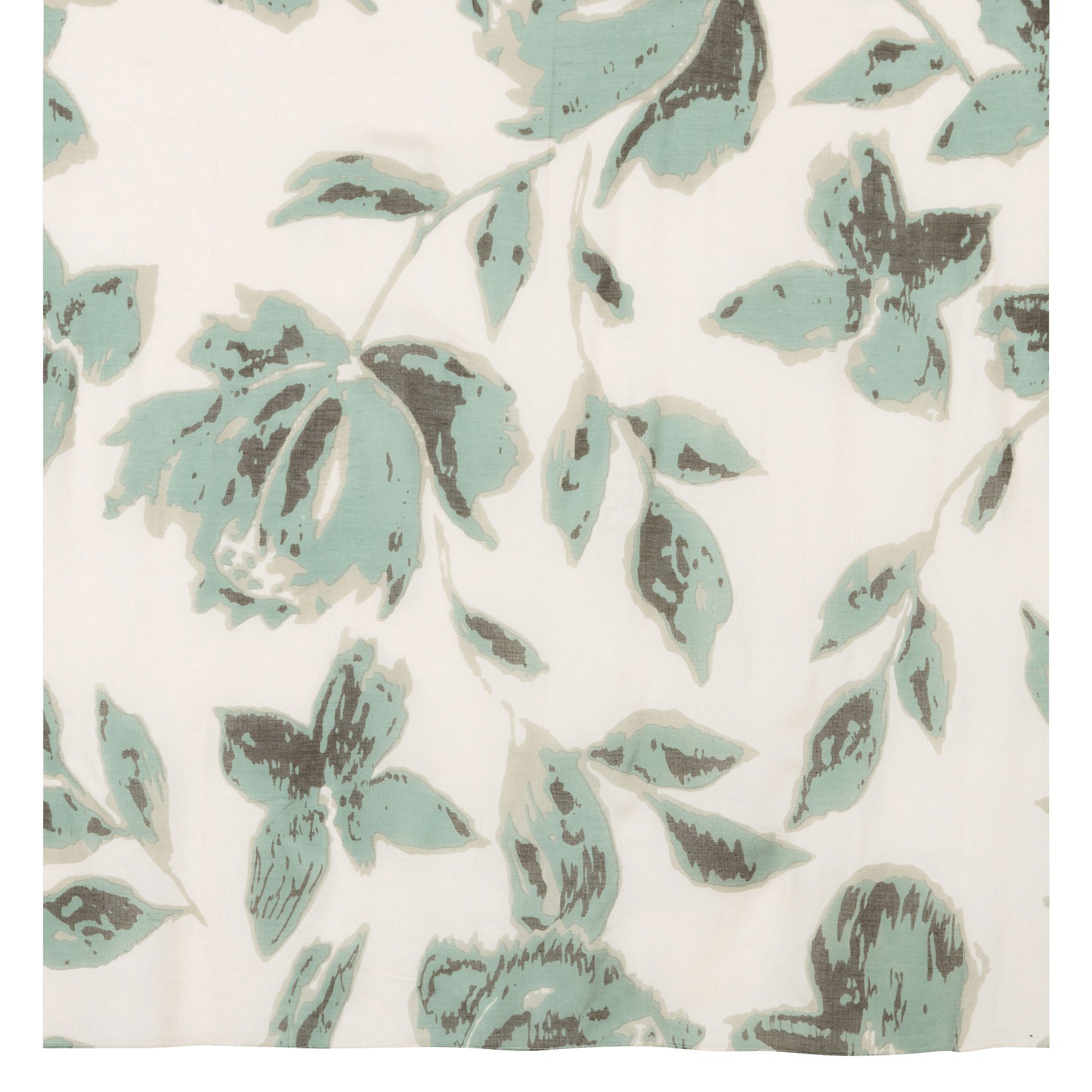 Echarpe imprimée AU PRINTEMPS PARIS Vert