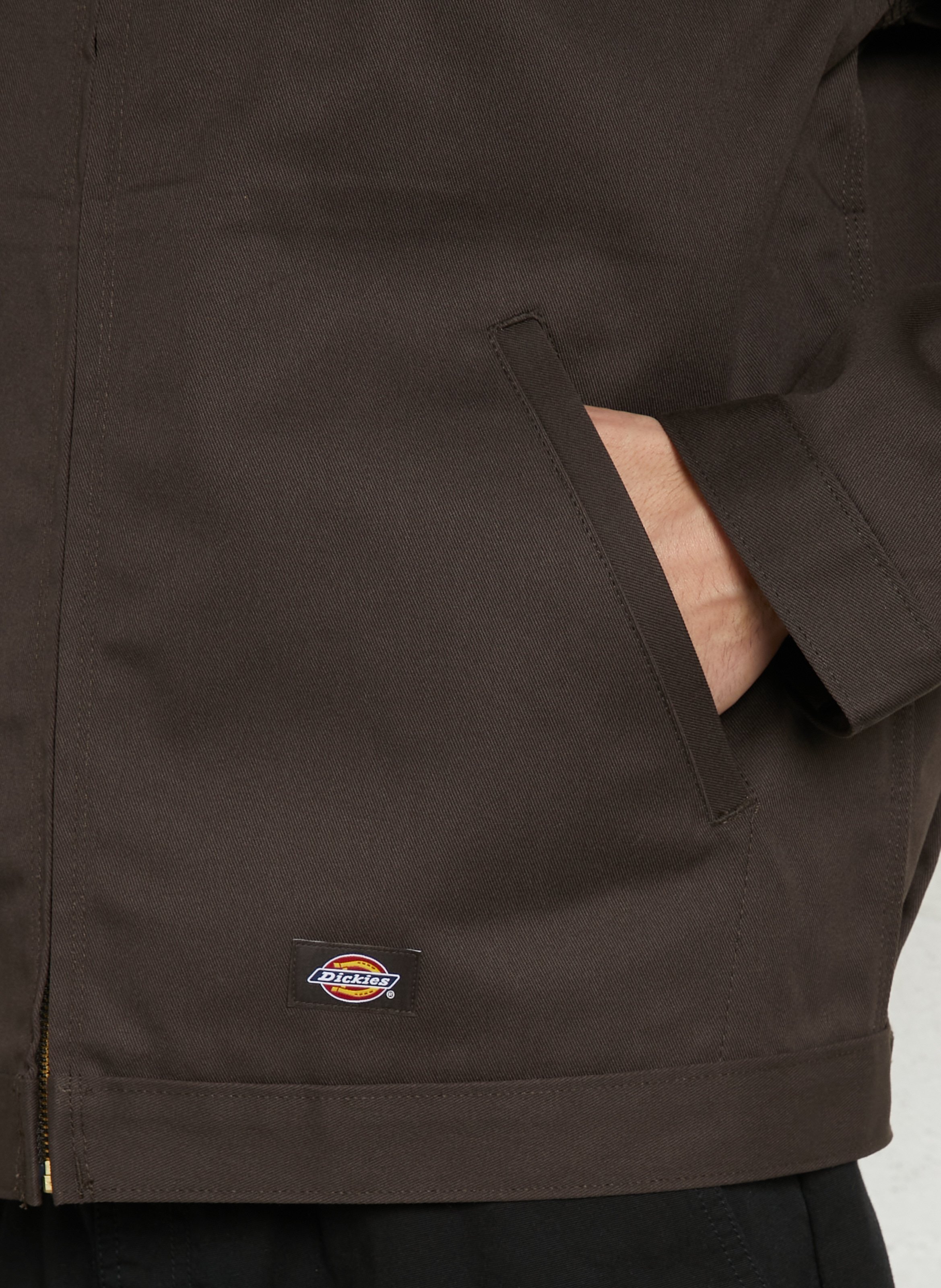 Gerade geschnittene Jacke mit Reißverschluss DICKIES Blau