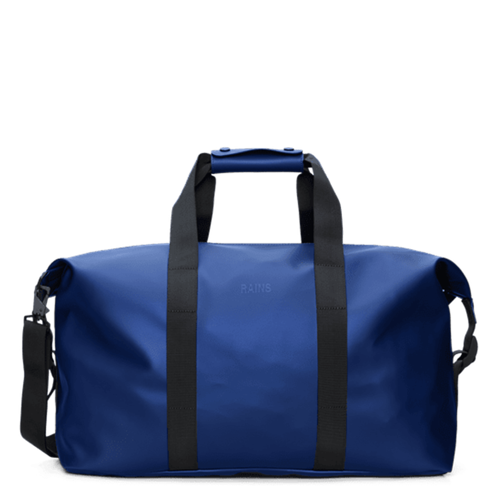 Sac de voyage zippé uni RAINS Blau