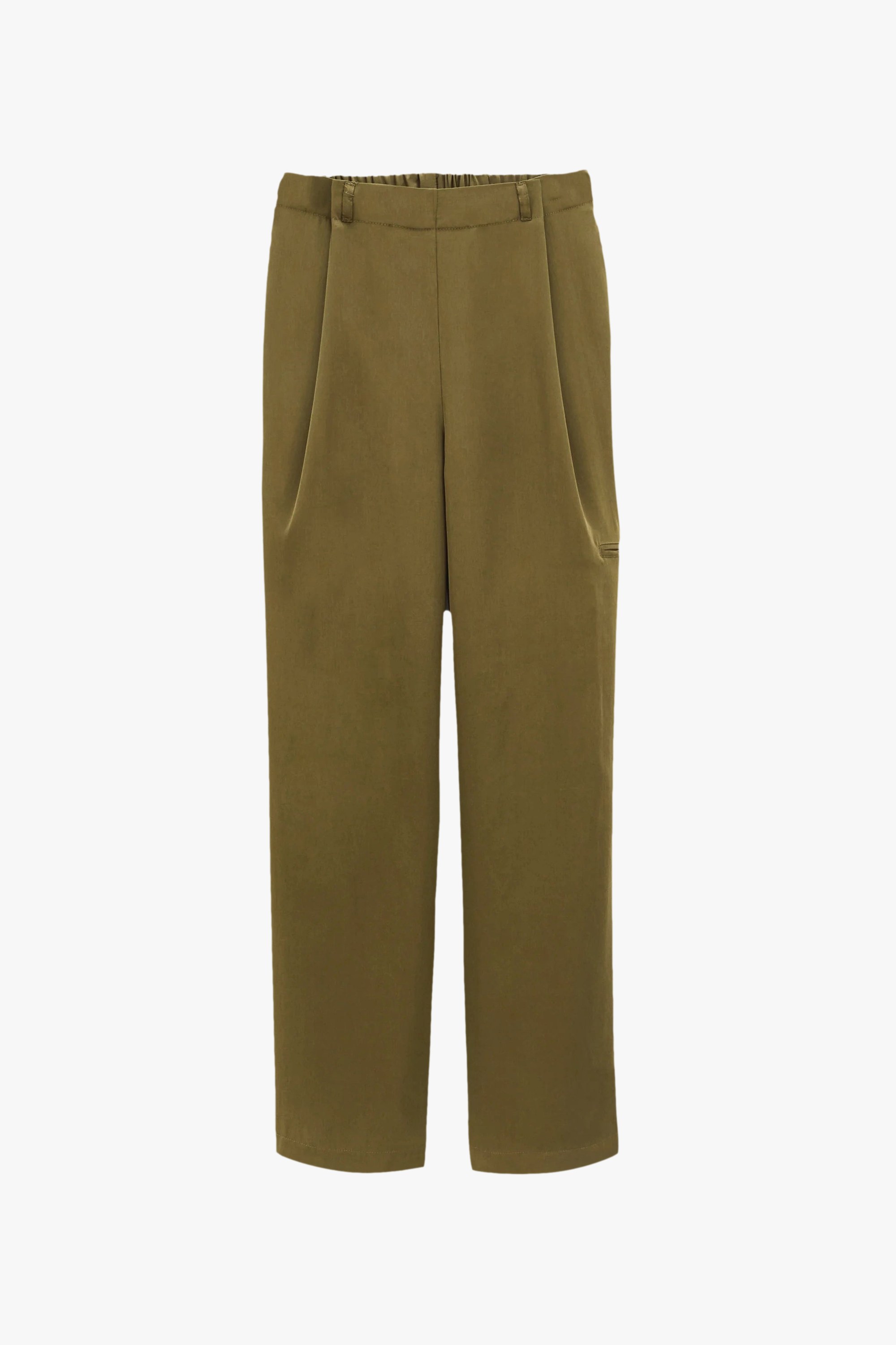 Wide leg trousers Icona Noyoco Green