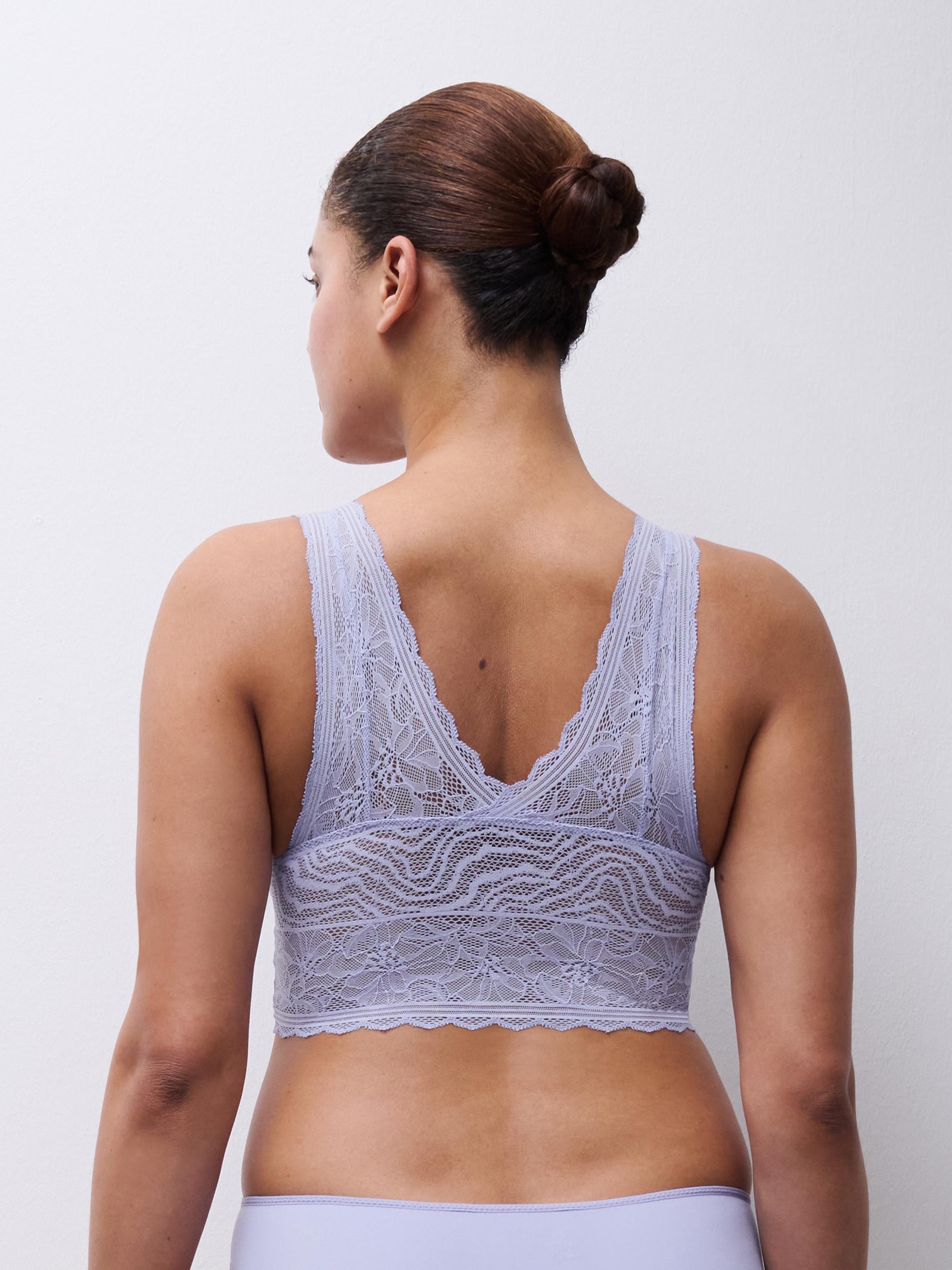 Non-wired foam bra CHANTELLE Purple