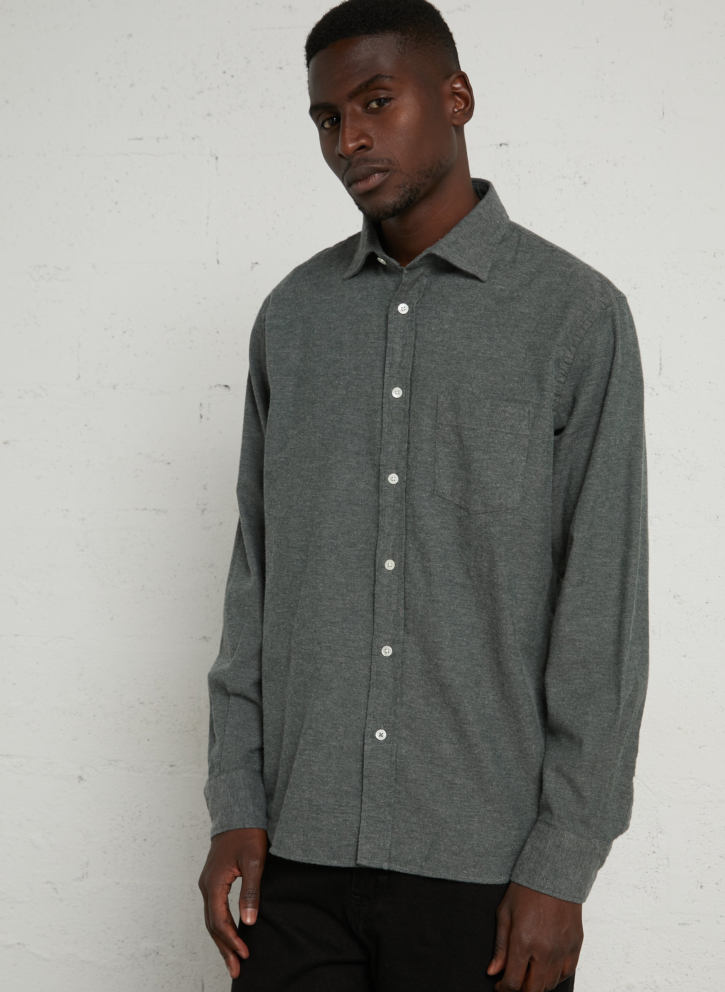 Chemise col classique en coton HARTFORD