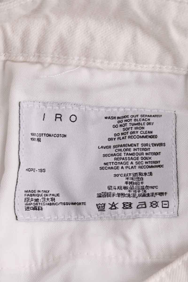 Straight jeans IRO - Seconde Main White