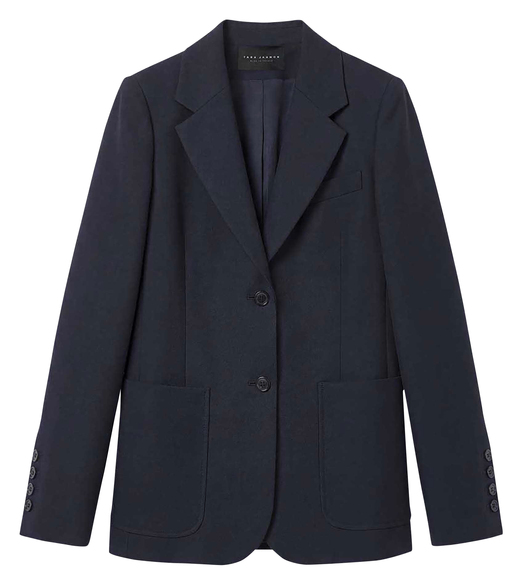 Fitted blazer TARA JARMON Blue