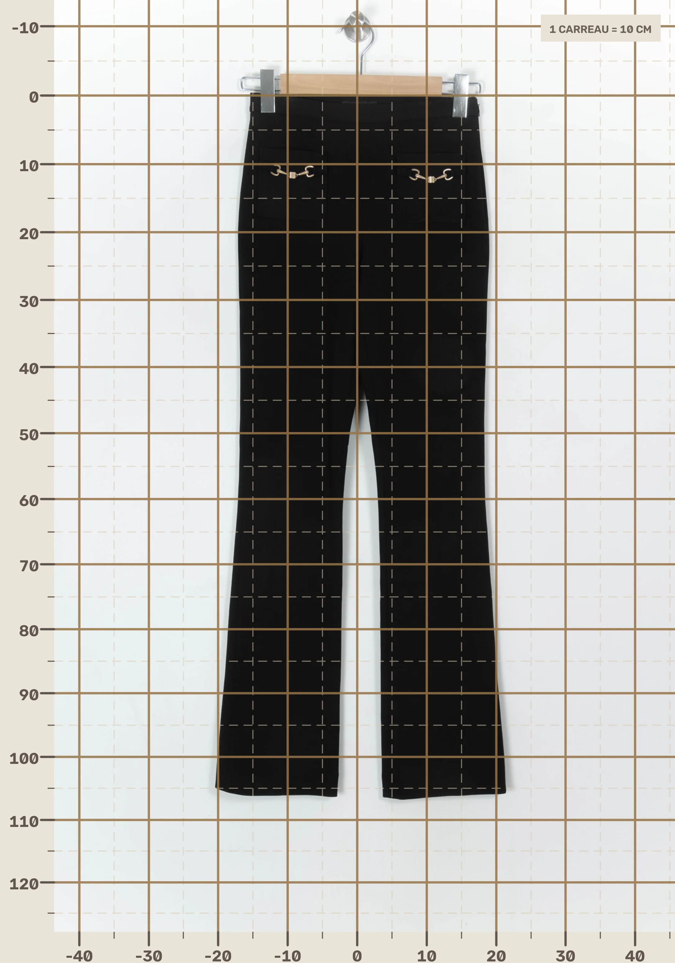 Pants TARA JARMON - Seconde Main Black