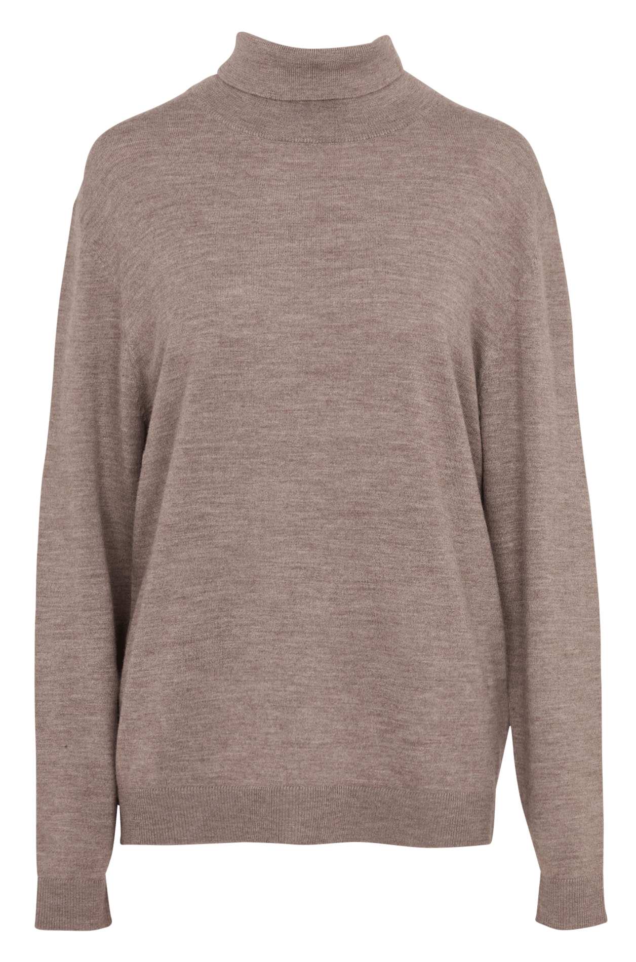 Straight wool turtleneck IKKS Brown