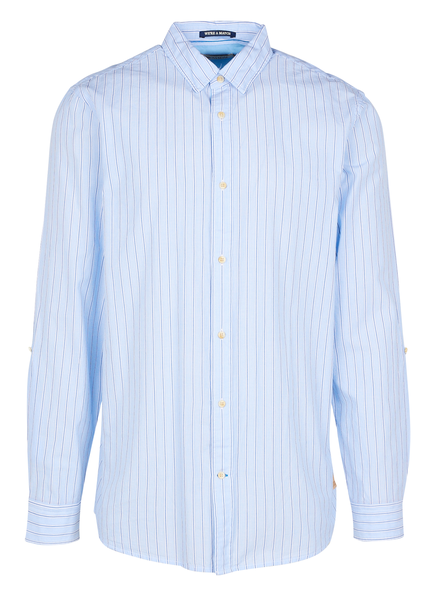 Regular-fit overhemd van biokatoen met klassieke kraag SCOTCH AND SODA Zwart