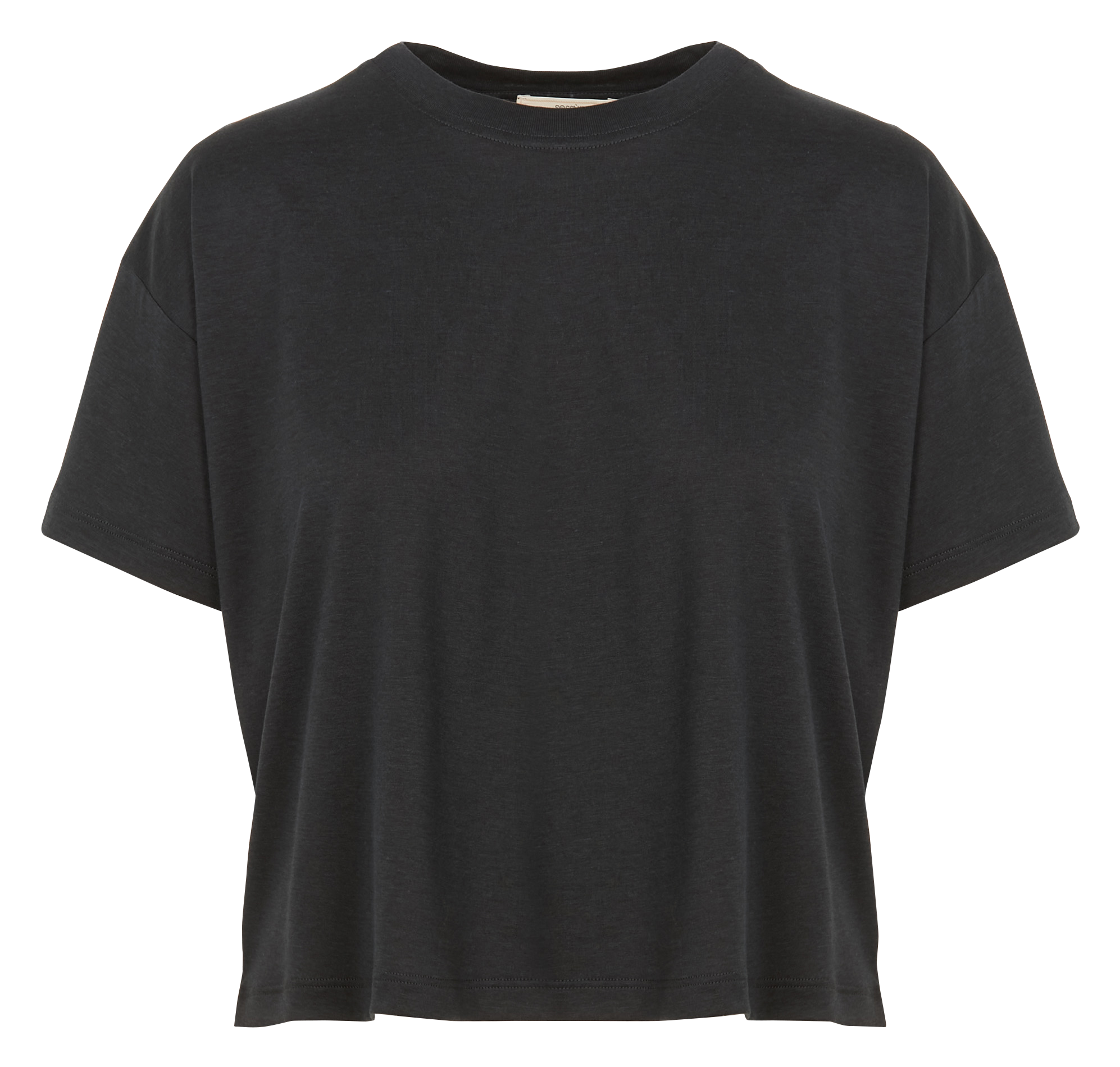 Tee-shirt ample col rond fluide SESSUN Noir