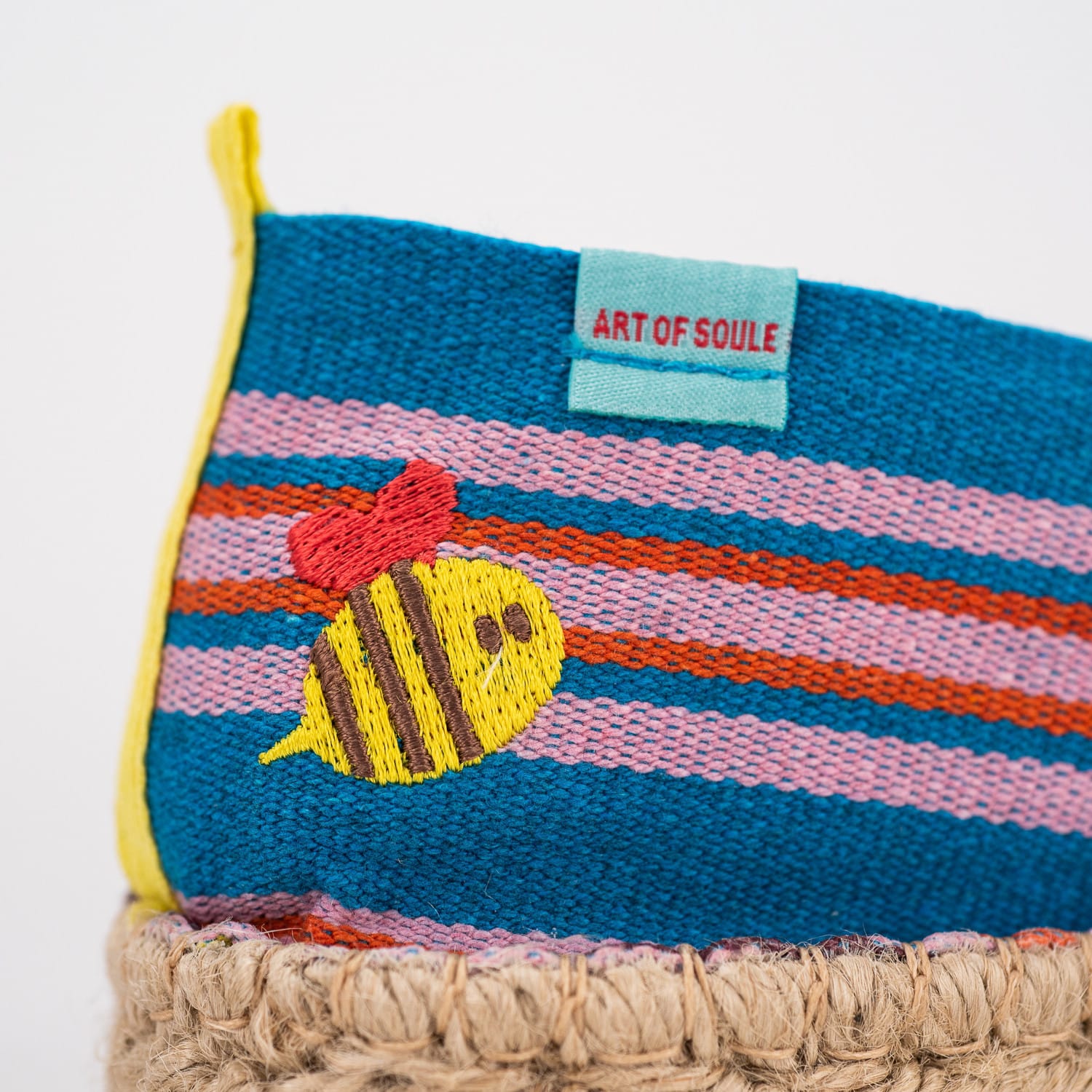 Striped espadrilles ART OF SOULE Blue