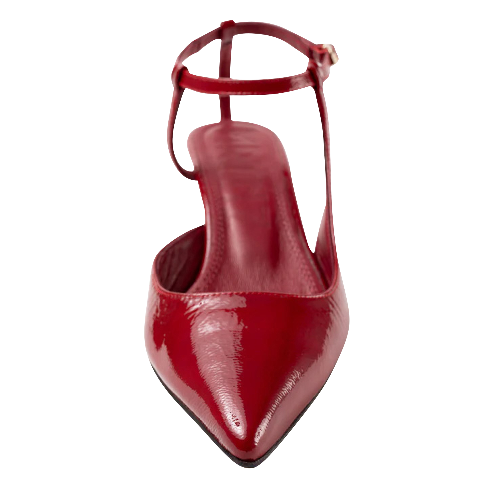 Escarpins en cuir vernis SOULIER MARTINEZ Rouge