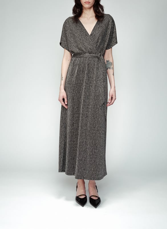 Robe longue GRACE ET MILA Gris