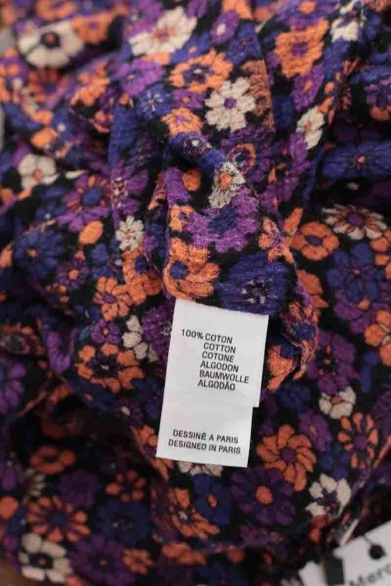 Cotton blouse ANTIK BATIK - Seconde Main Purple