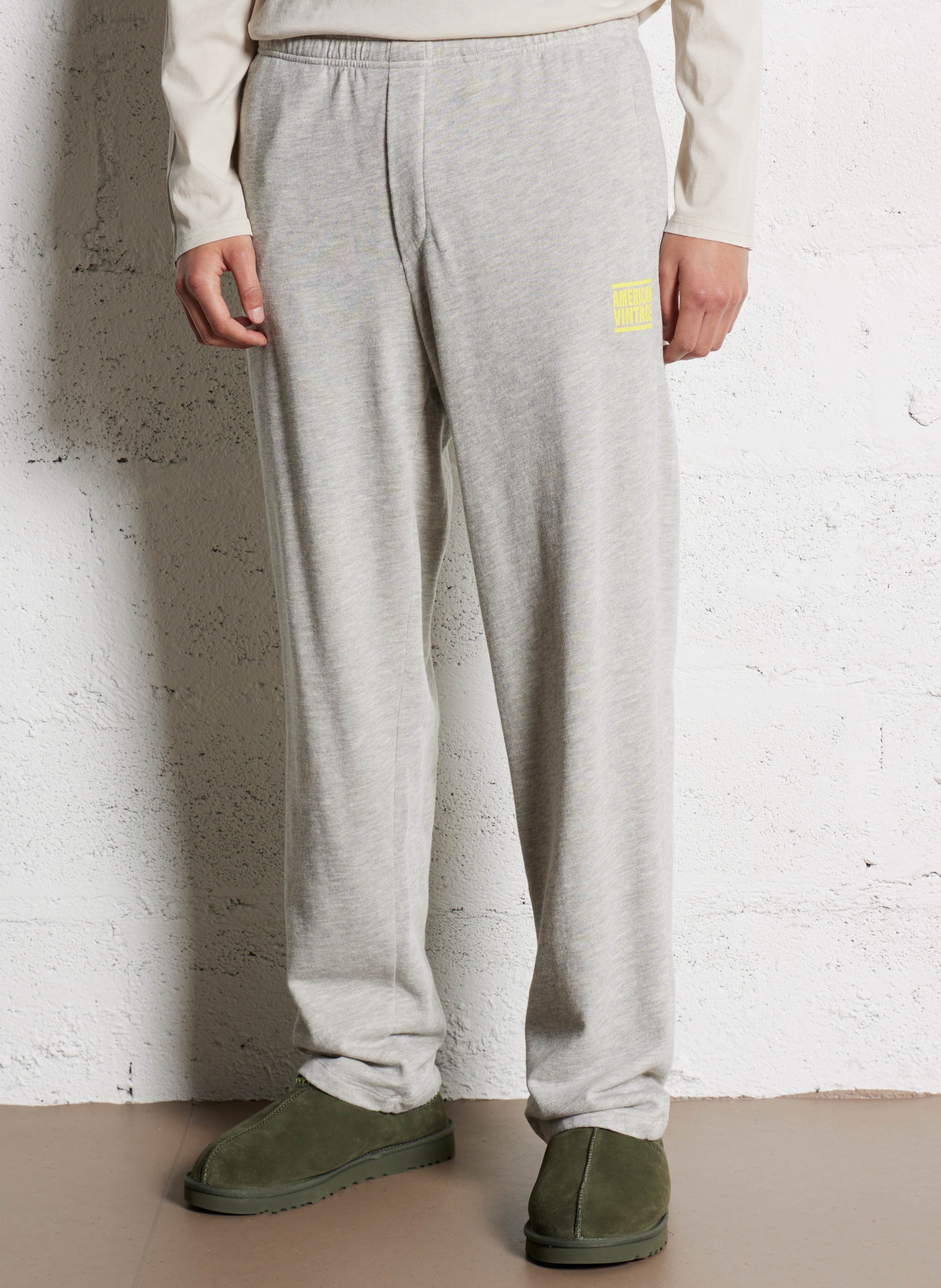 Cotton-blend joggers AMERICAN VINTAGE Grey