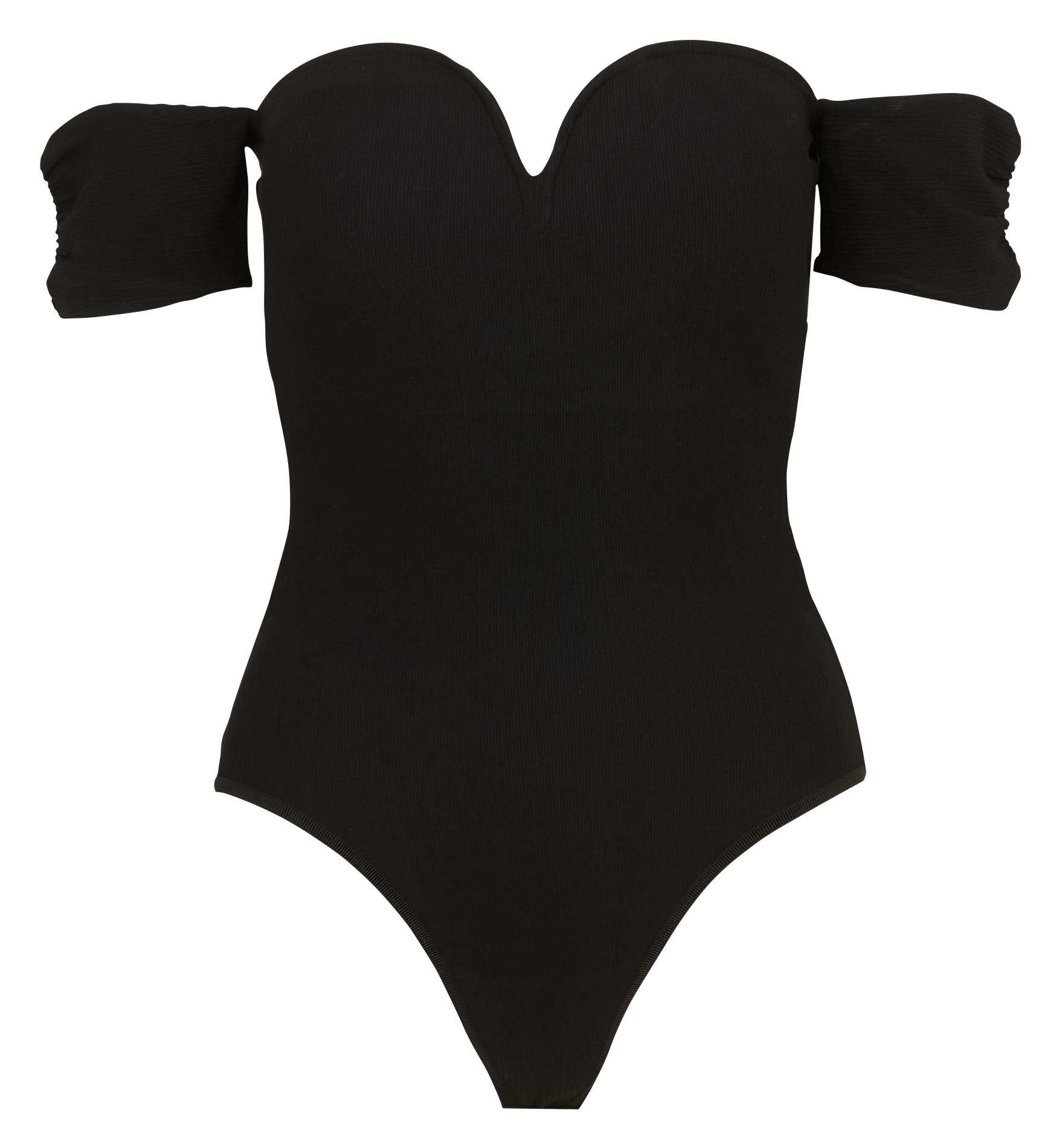 Sweetheart neckline FLAIR Black