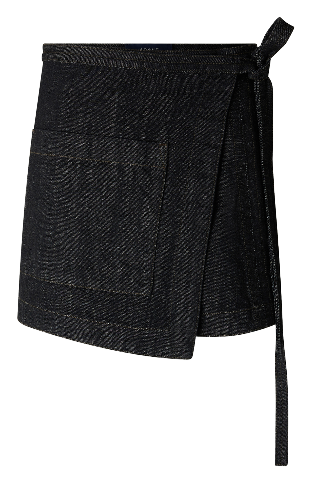 Jupe courte en jean  SOEUR Noir