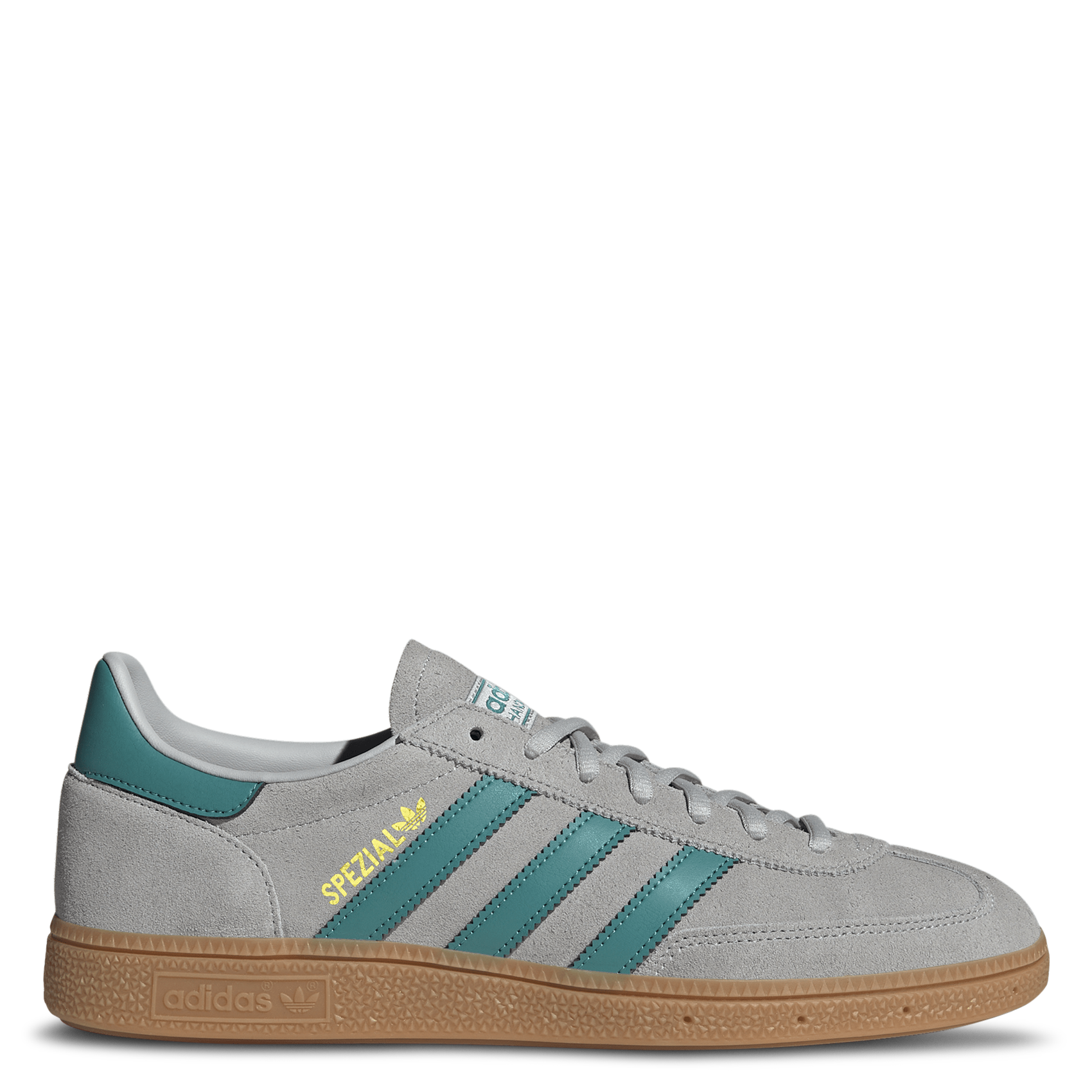 Baskets basses en cuir ADIDAS Gris