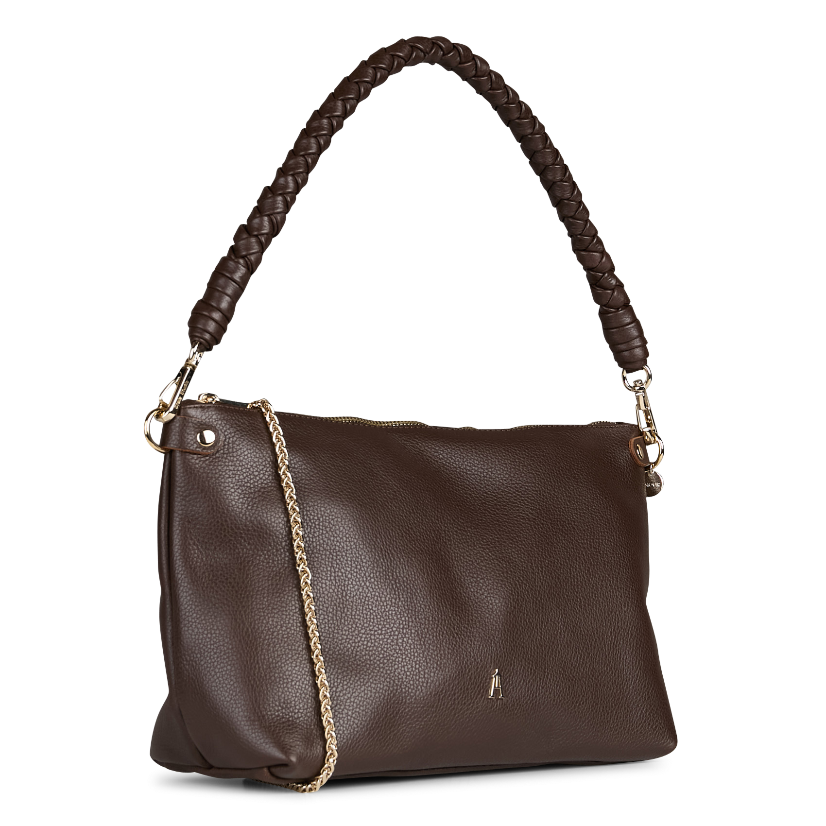 Sac à main en cuir CRAIE STUDIO Marron