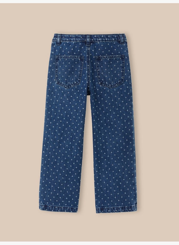 Pantalons Cyrillus Pantalon Droit Fille Jean Droit Fantaisie