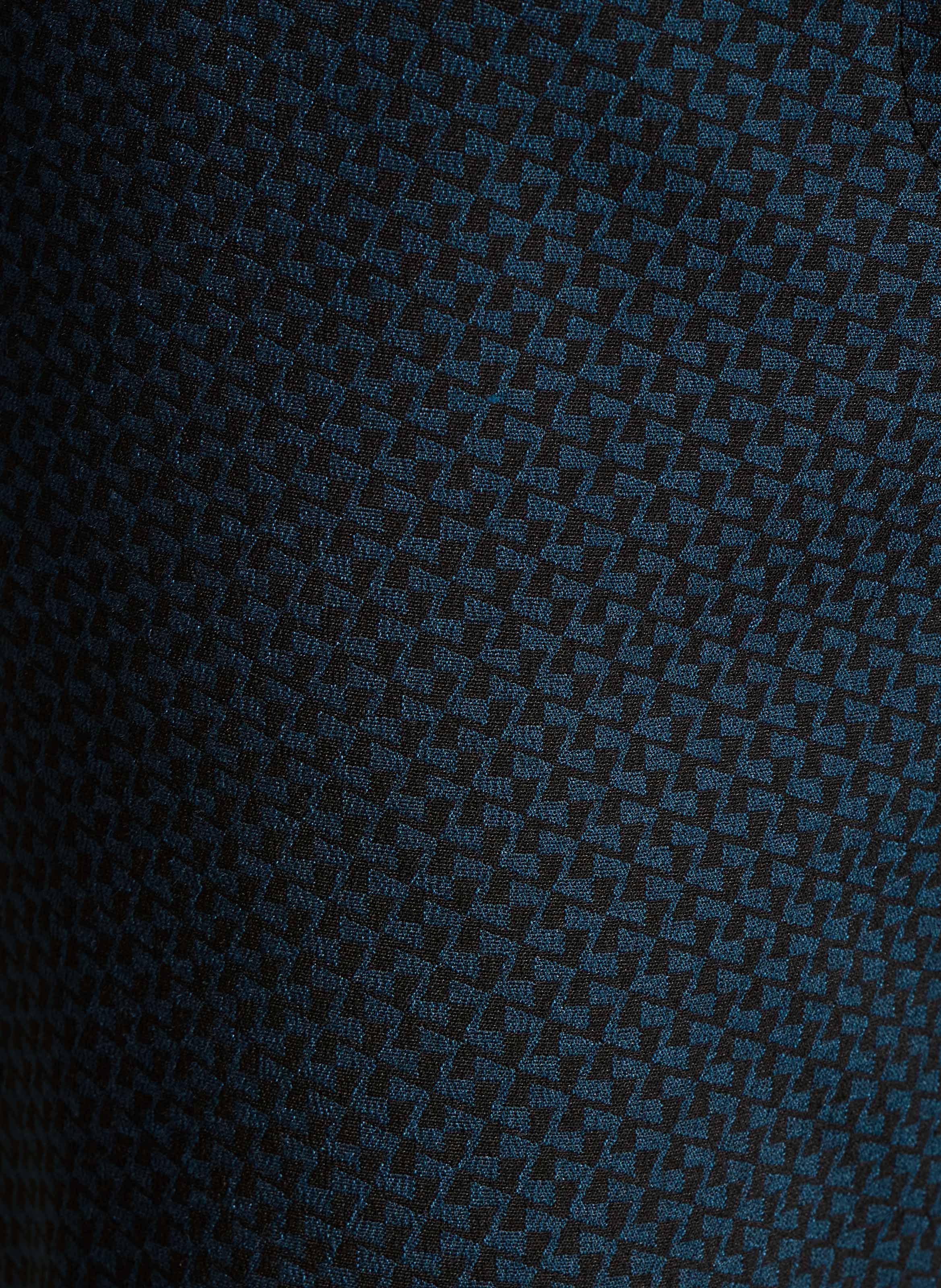 Straight patterned pants LA FEE MARABOUTEE Multicolored