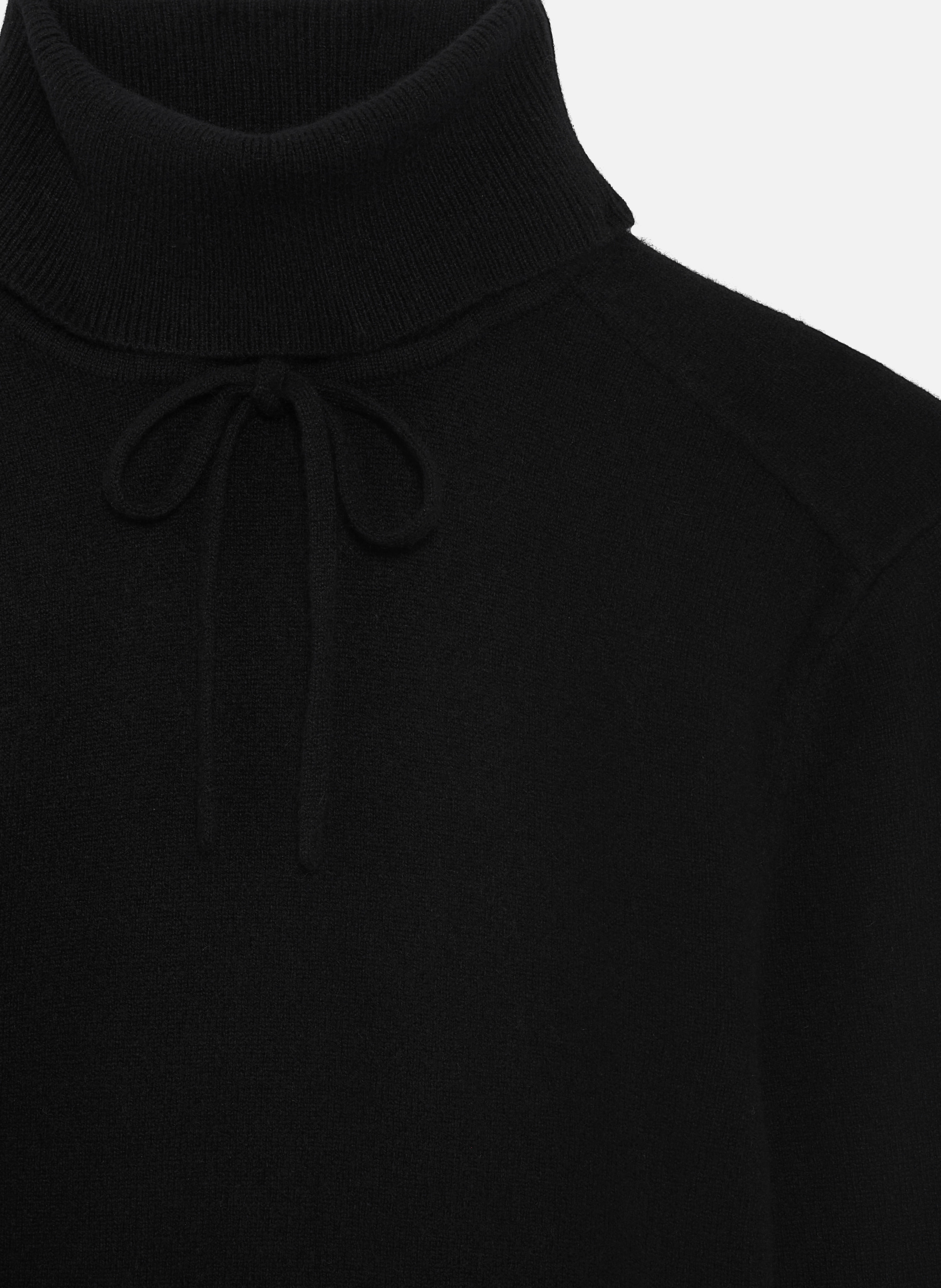 Cashmere polo neck sweater THE KOOPLES Black