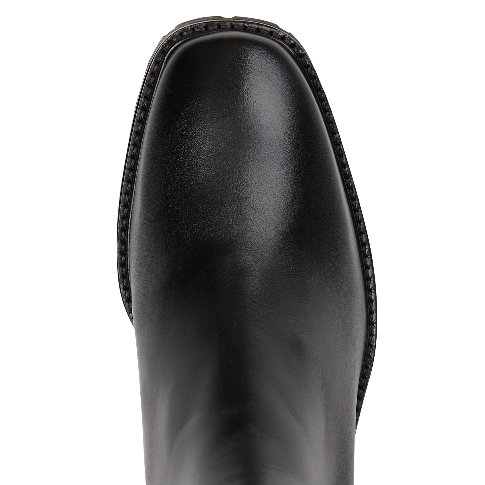 Bottines à talons en cuir RIVECOUR Noir