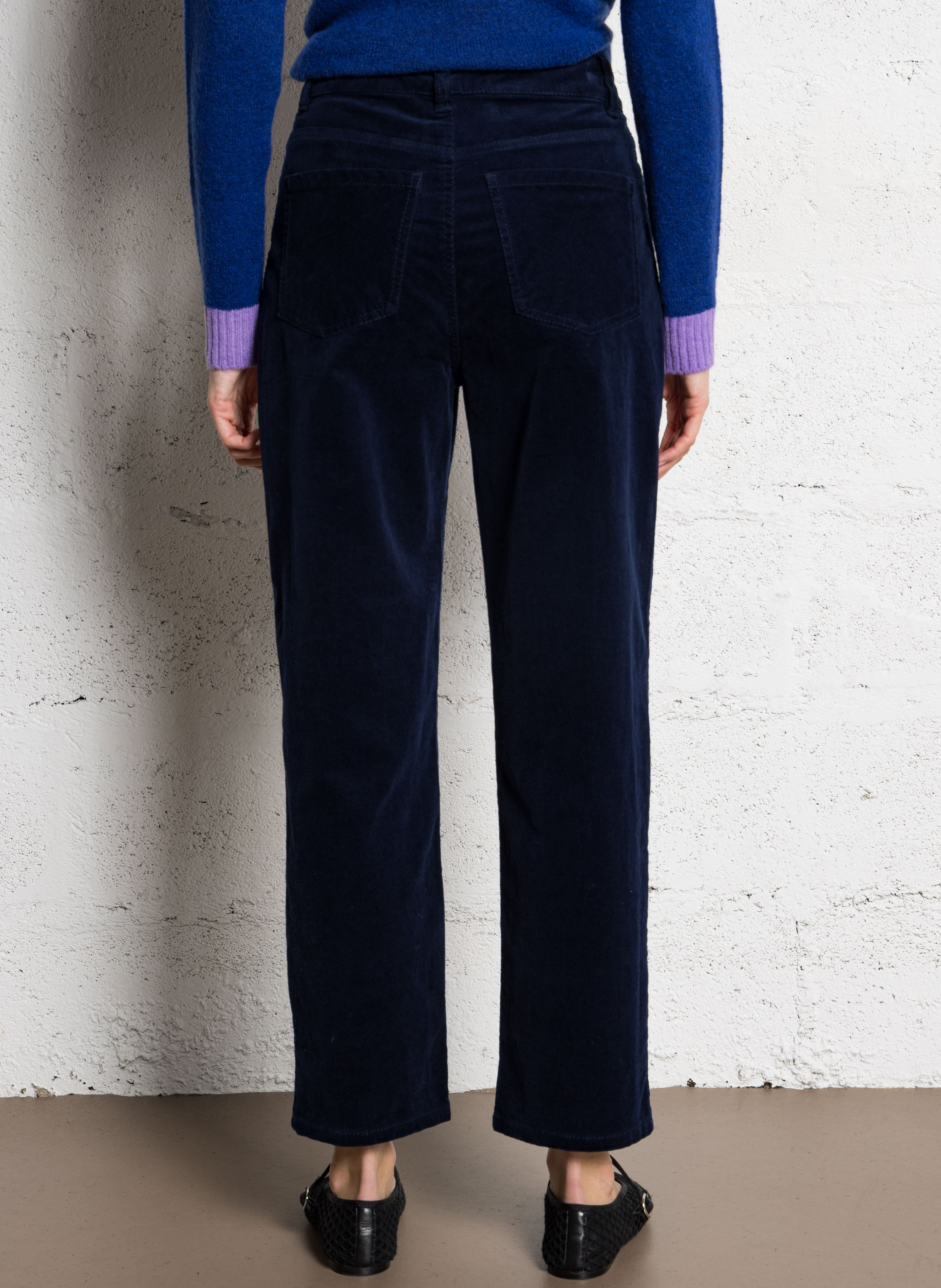 Cotton-blend bucket hat BENSIMON Blue