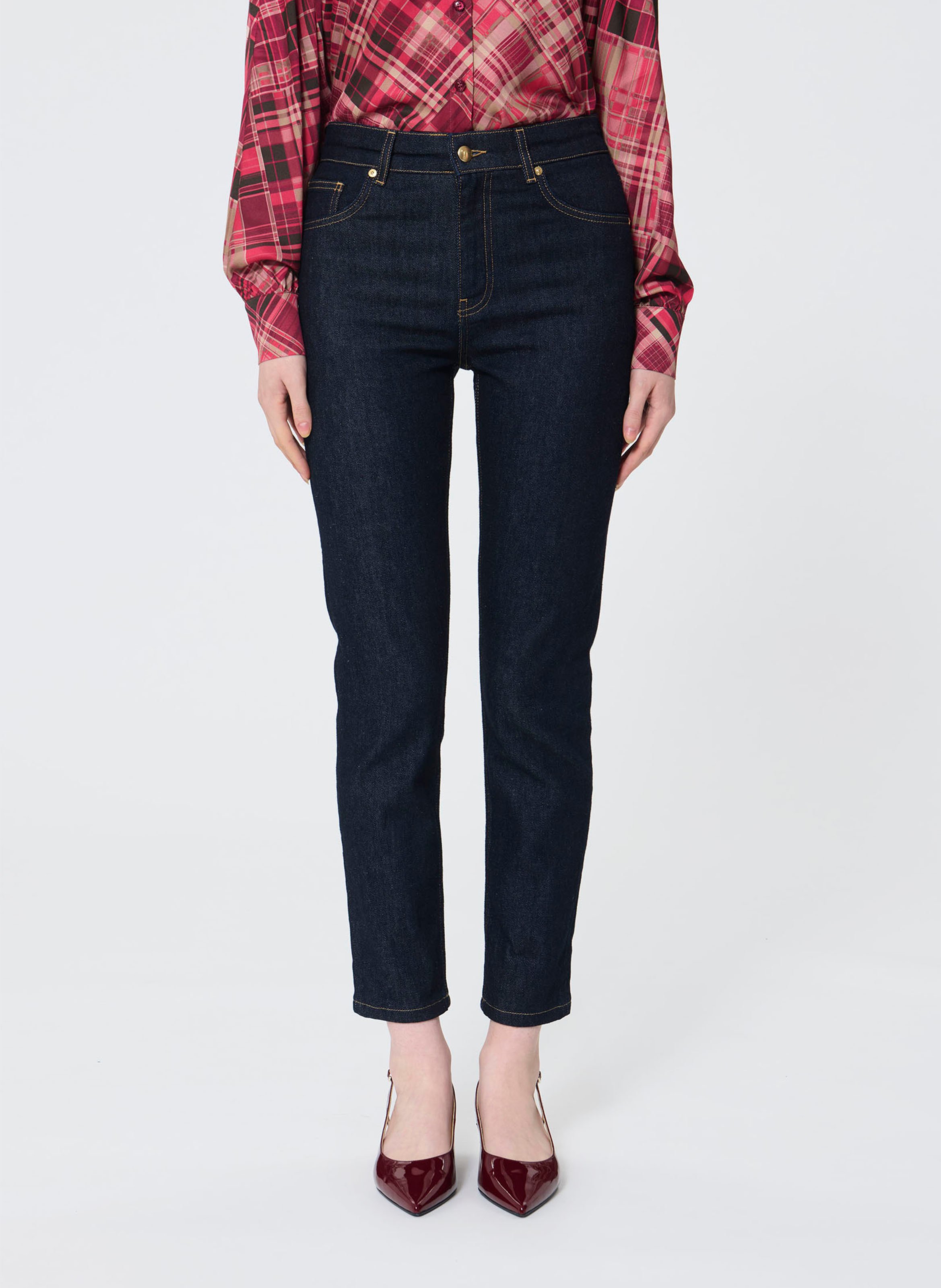 Jeans dritti TARA JARMON Blu