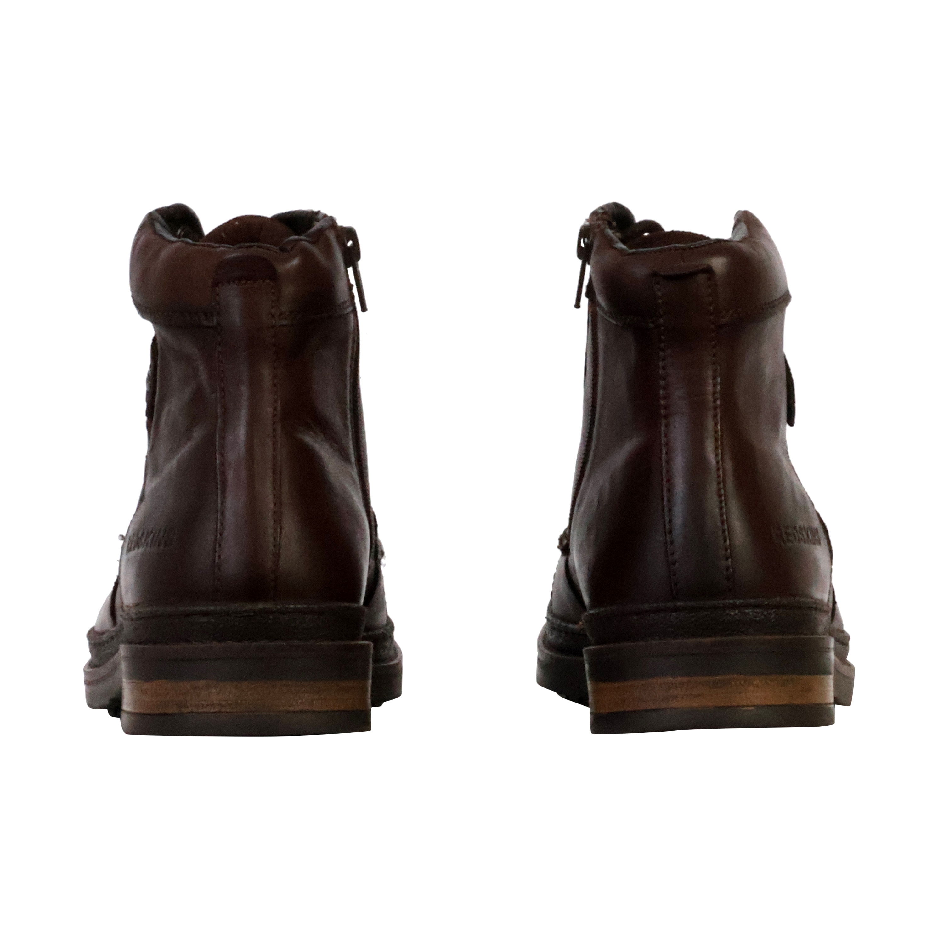 Triumph leather ankle boots REDSKINS Brown