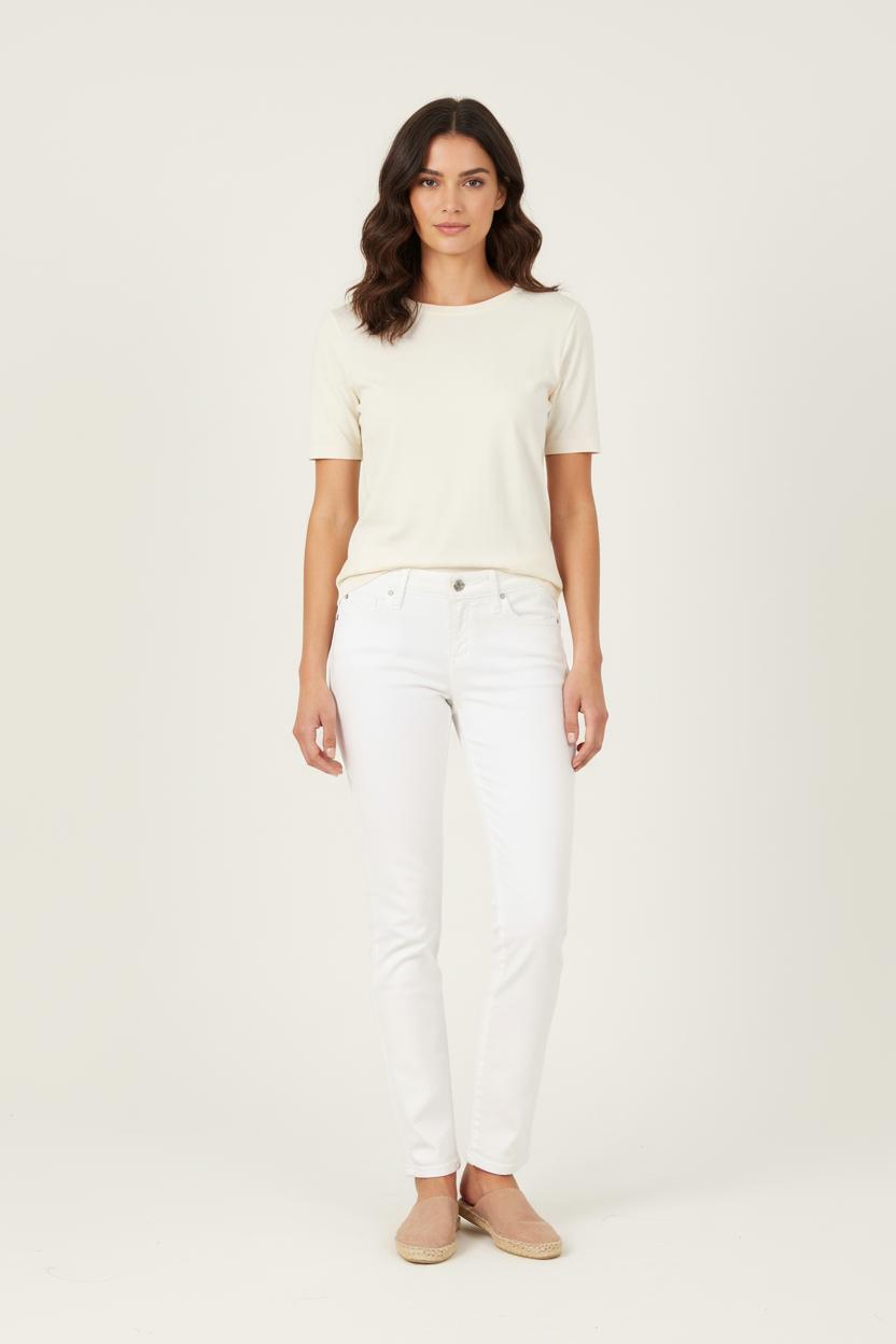 PANTS LIU JO - SECONDE MAIN White