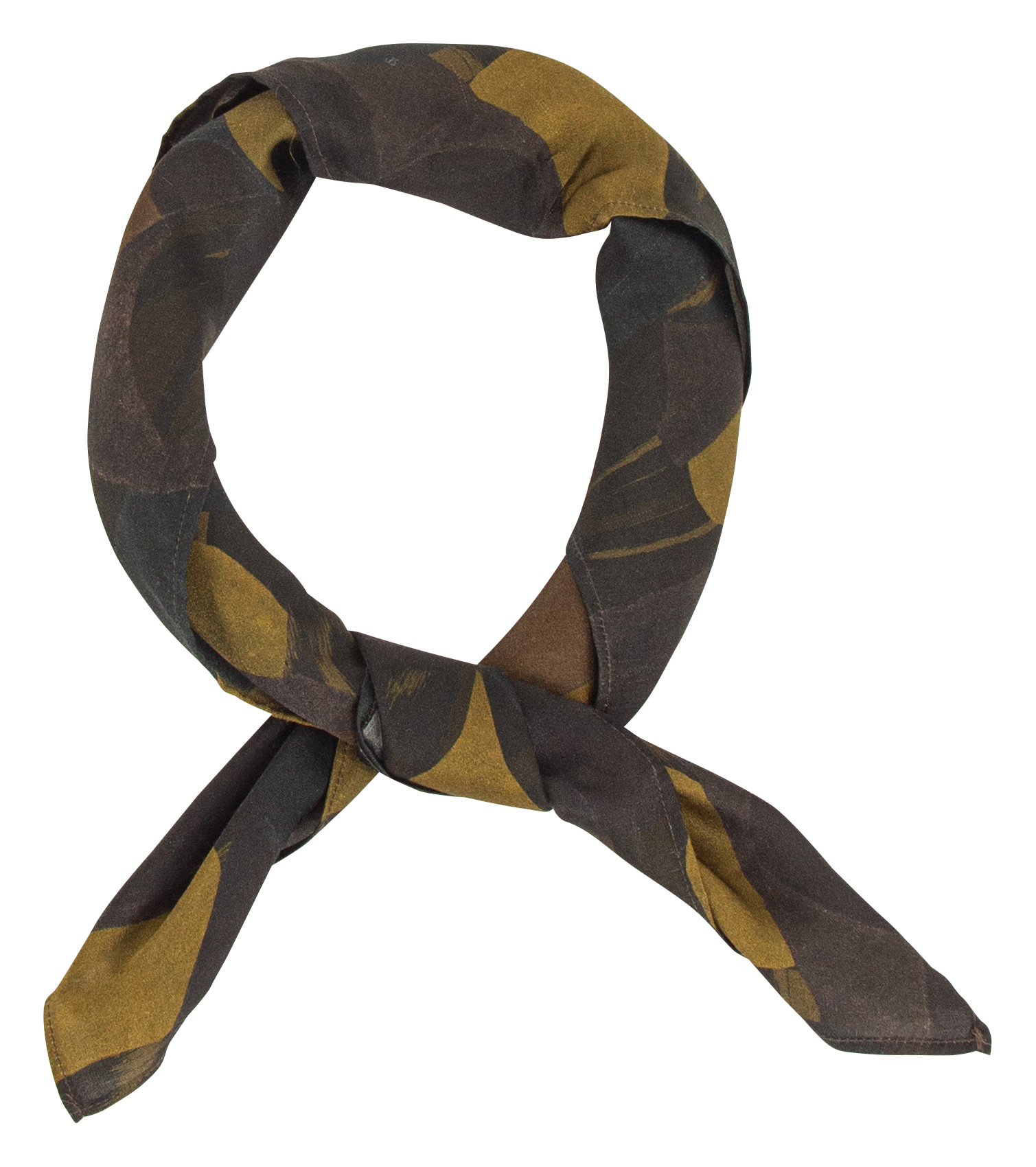 Quadratisches Tuch mit exklusivem Print aus Crêpe SESSUN Mehrfarbig