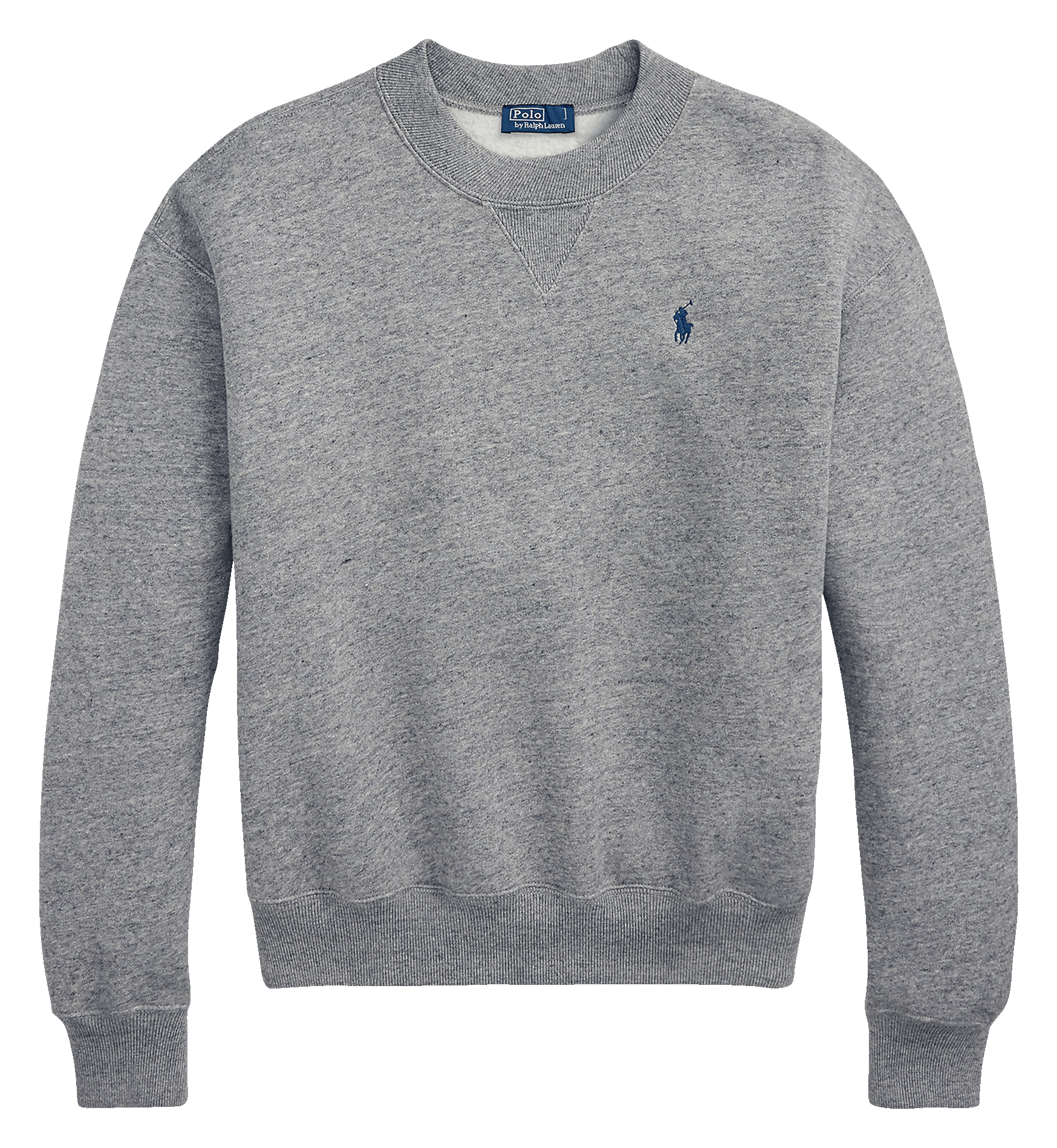 Sweat col rond en coton mélangé POLO RALPH LAUREN