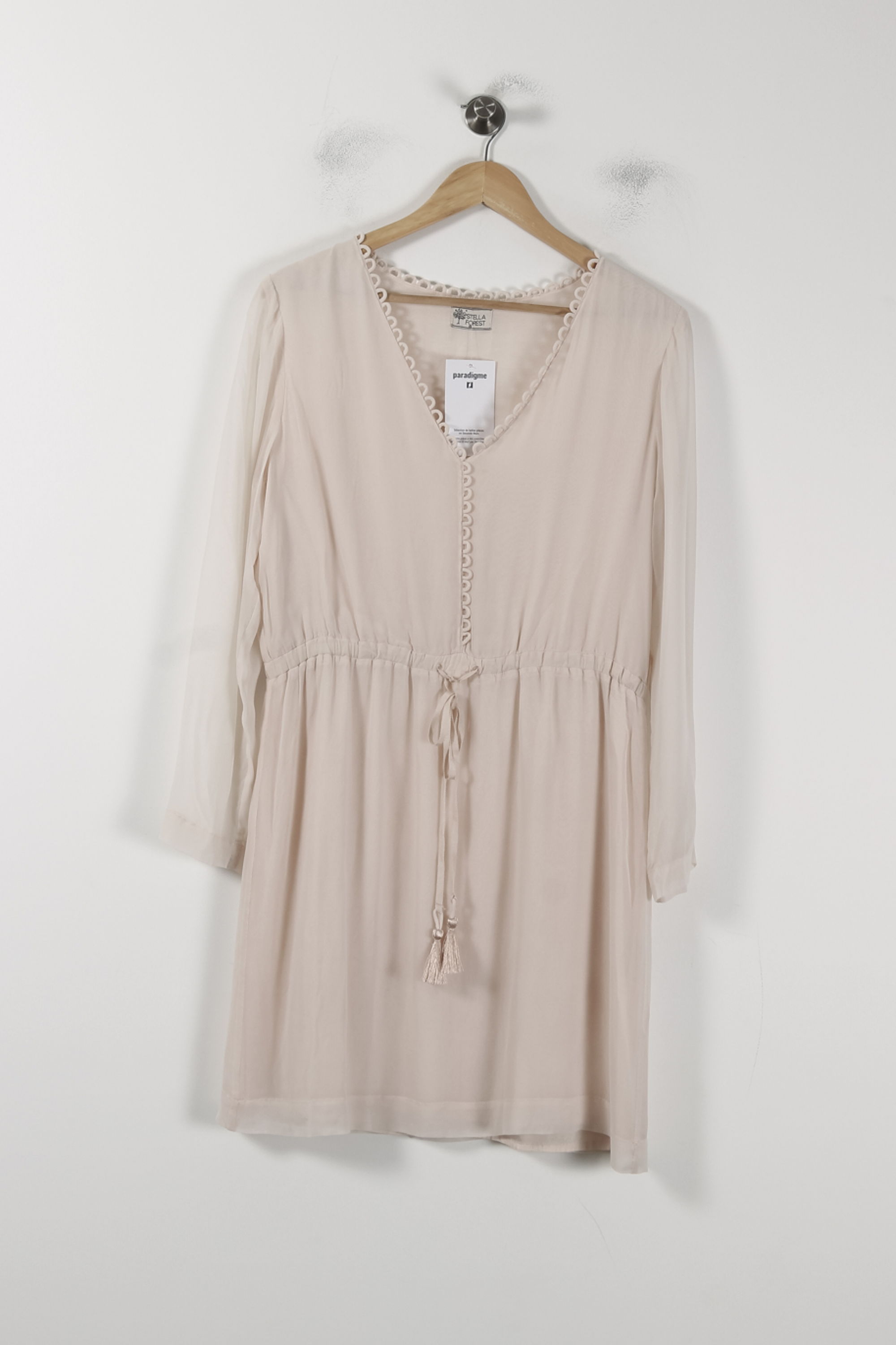 Short & Midi Dress STELLA FOREST - SECONDE MAIN Beige