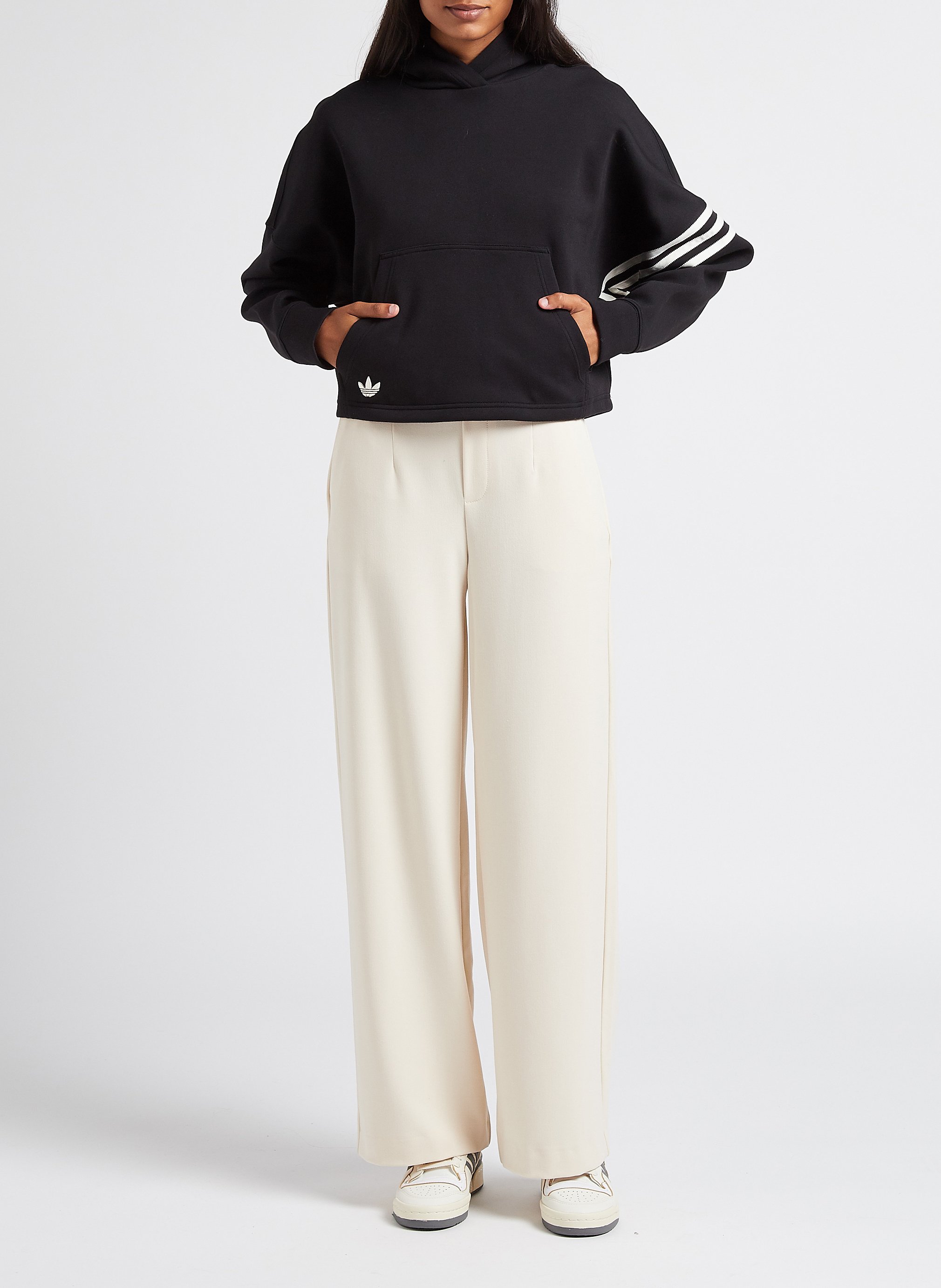 Pantalon fluide à pinces  OBJECT Beige