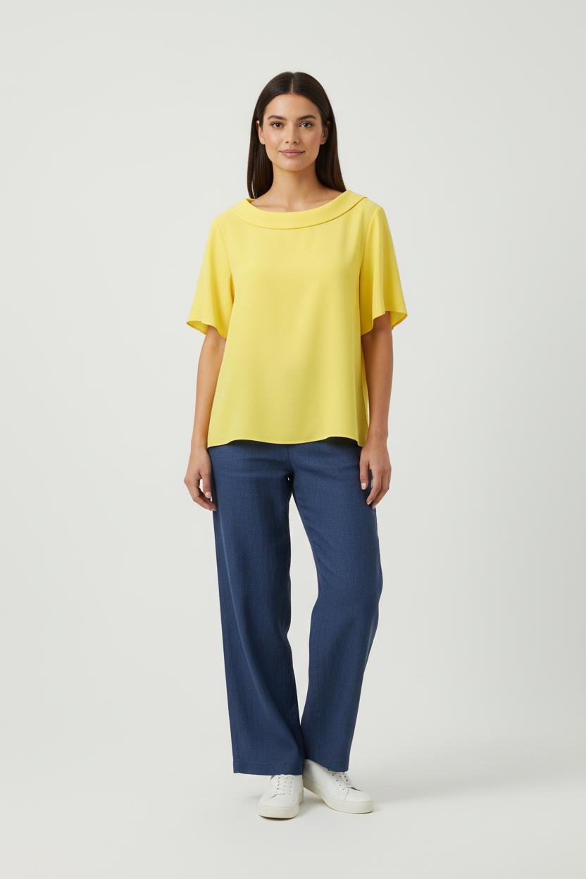 Blouse TARA JARMON - Seconde Main Yellow