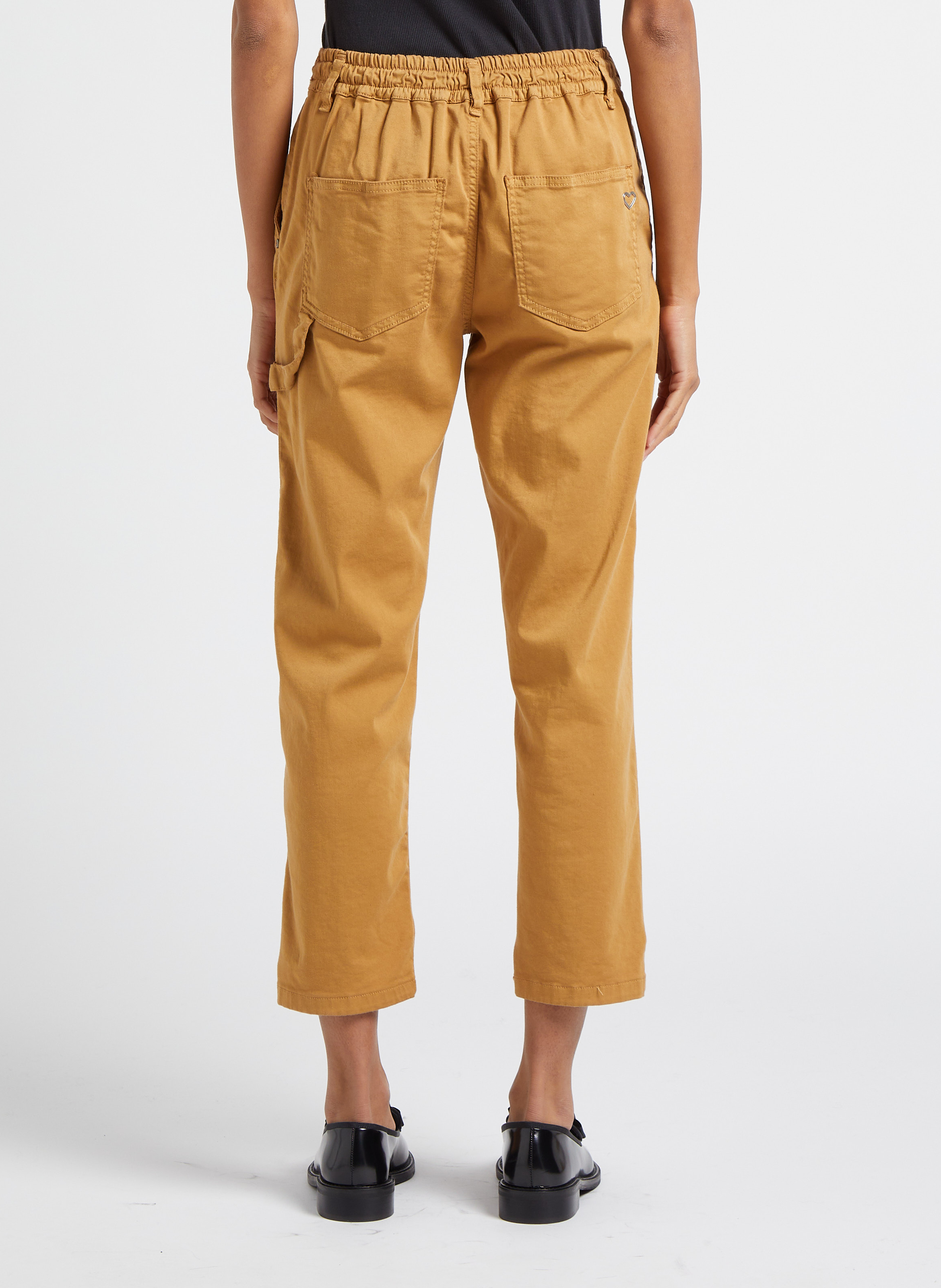 Carrotbroek | katoenblend PLEASE Bruin