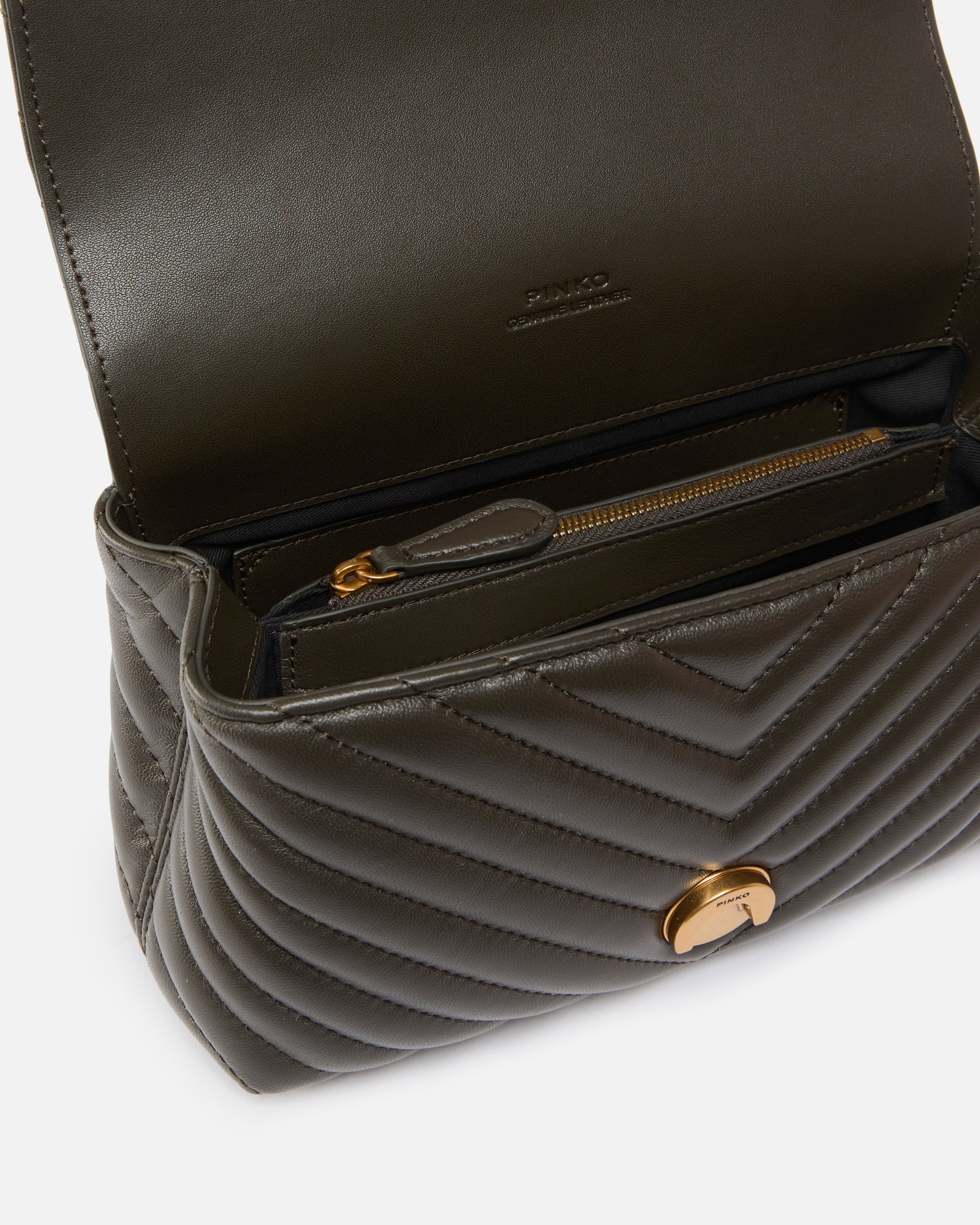 Mini lady love bag puff PINKO Vert