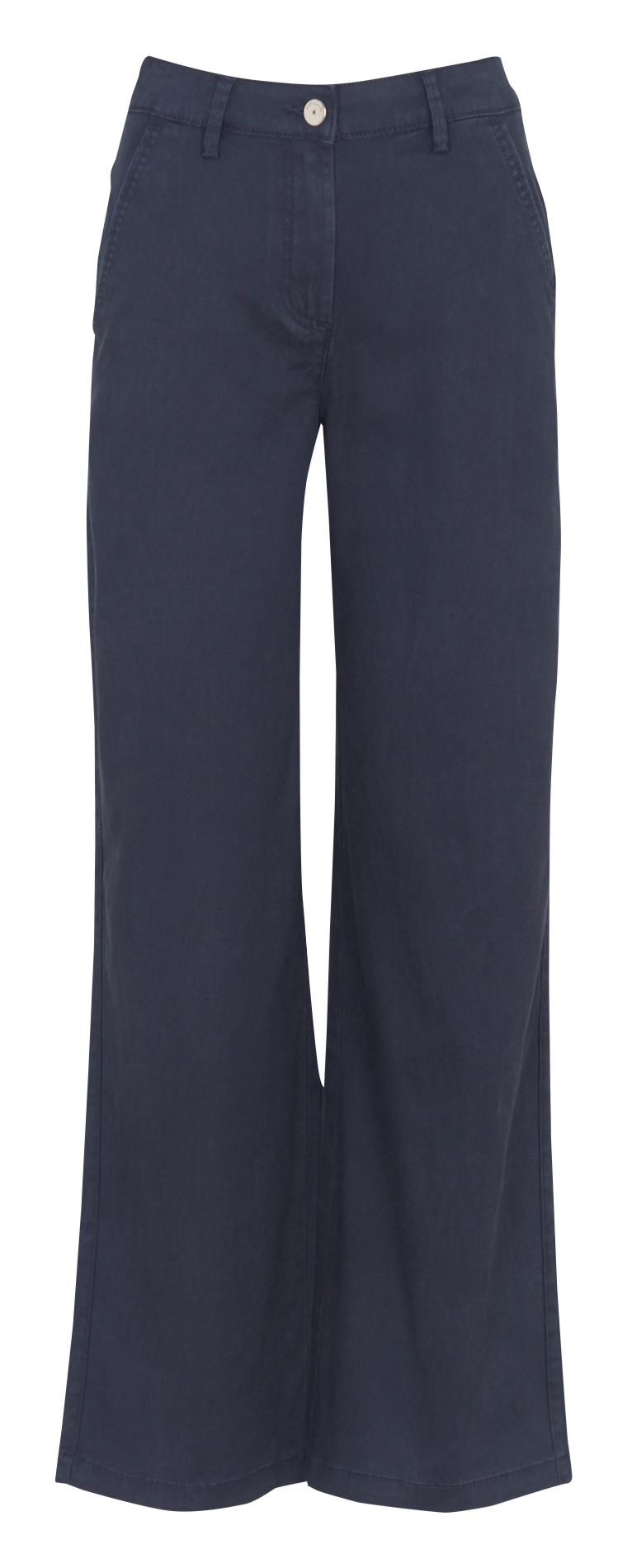 Pantalon chino droit uni SUD EXPRESS Bleu
