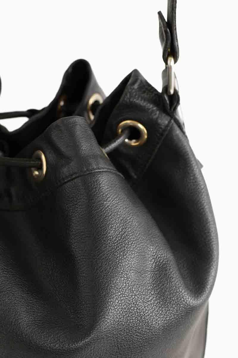 Sac seau LONGCHAMP - Seconde Main Noir