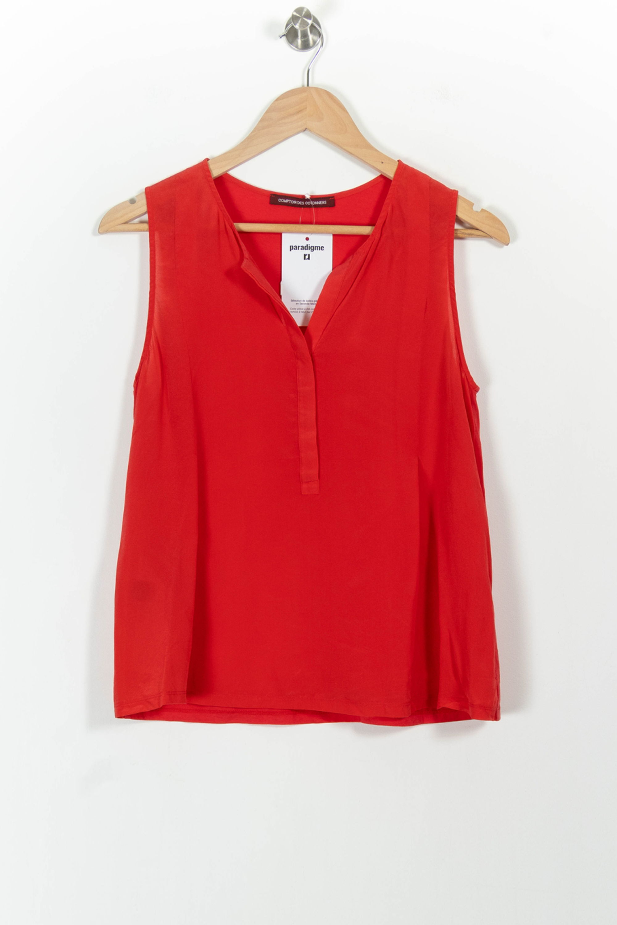 Tommy Badge T-shirt COMPTOIR DES COTONNIERS - Seconde main Red