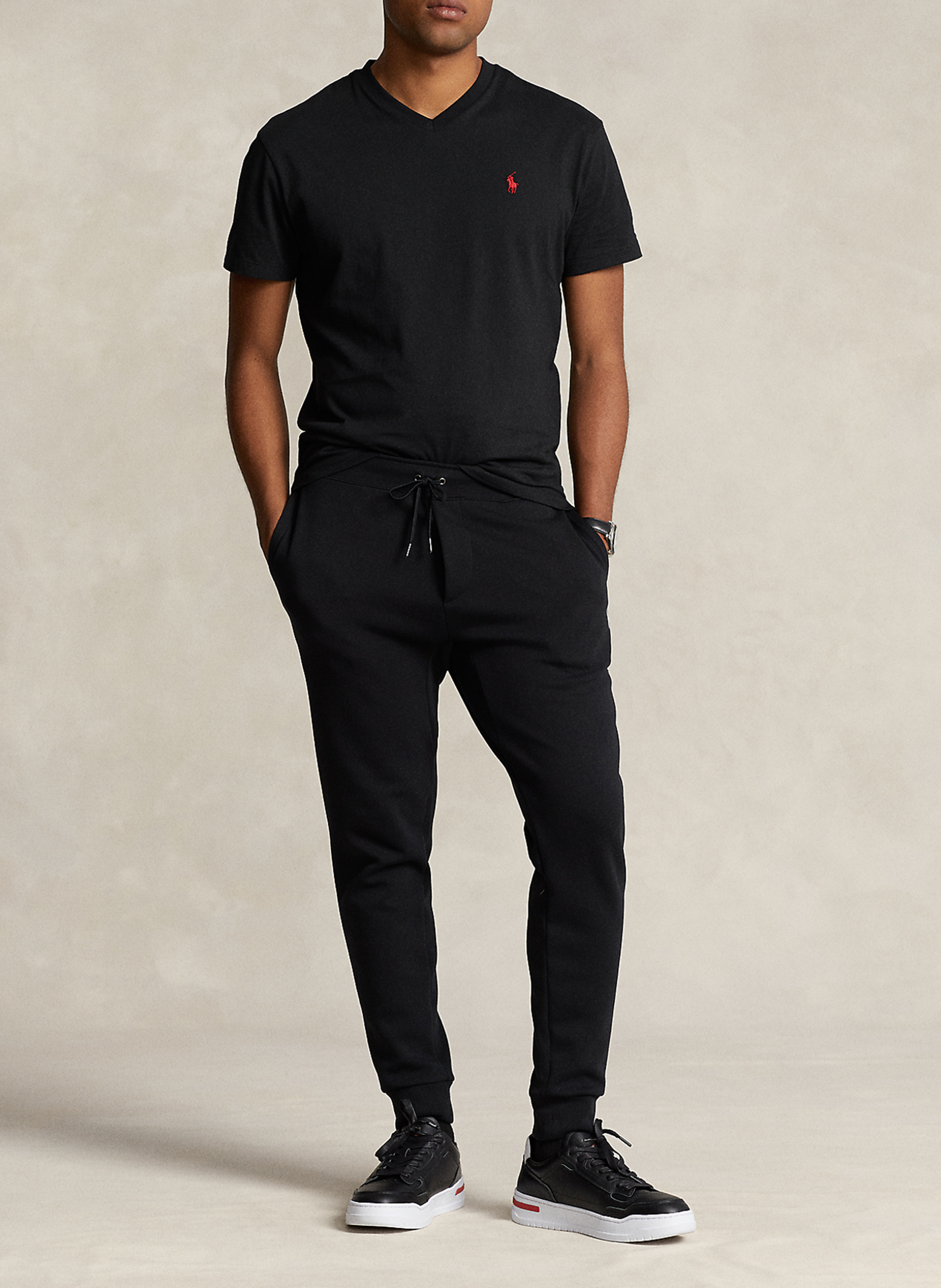 Basic cotton T-shirt POLO RALPH LAUREN Black